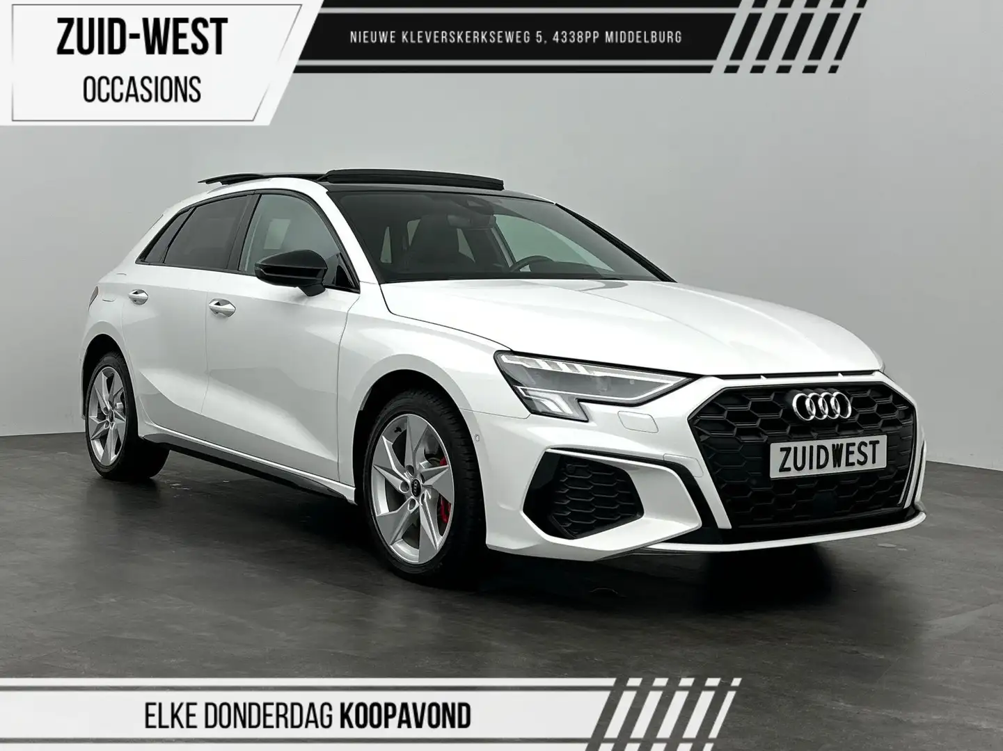 Audi A3 Sportback 45 TFSI e S-Line Pano B&O Matrix Carplay Wit - 1