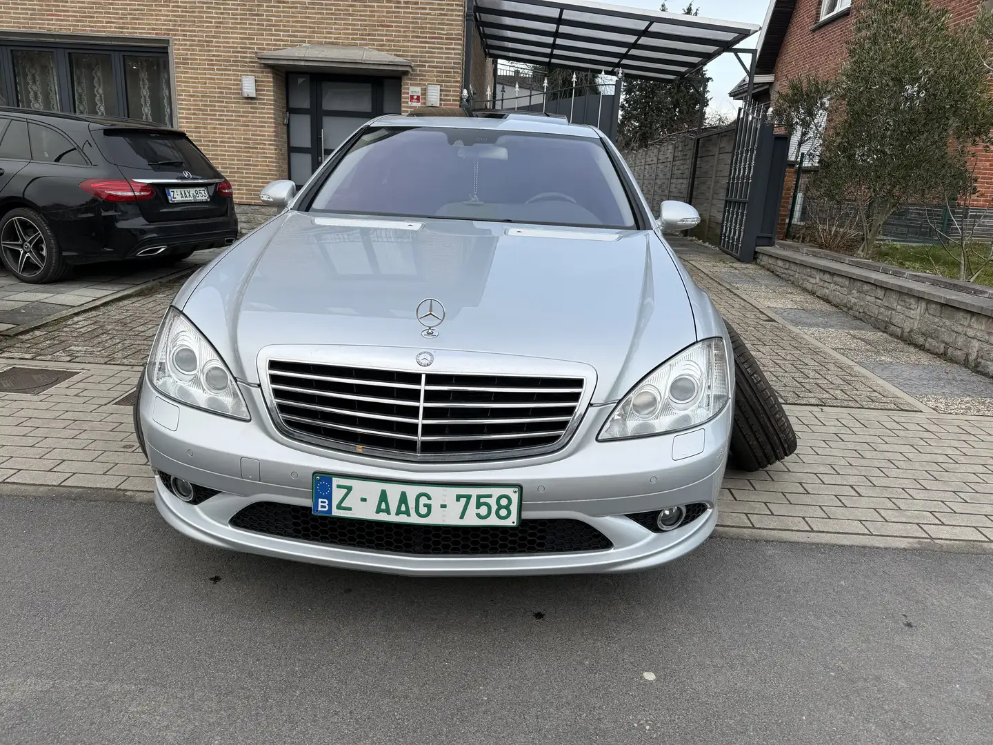 Mercedes-Benz S 500 6.3 Pack  AMG/// 1er Main///Car Pass/// LPI GAZ // Silber - 2