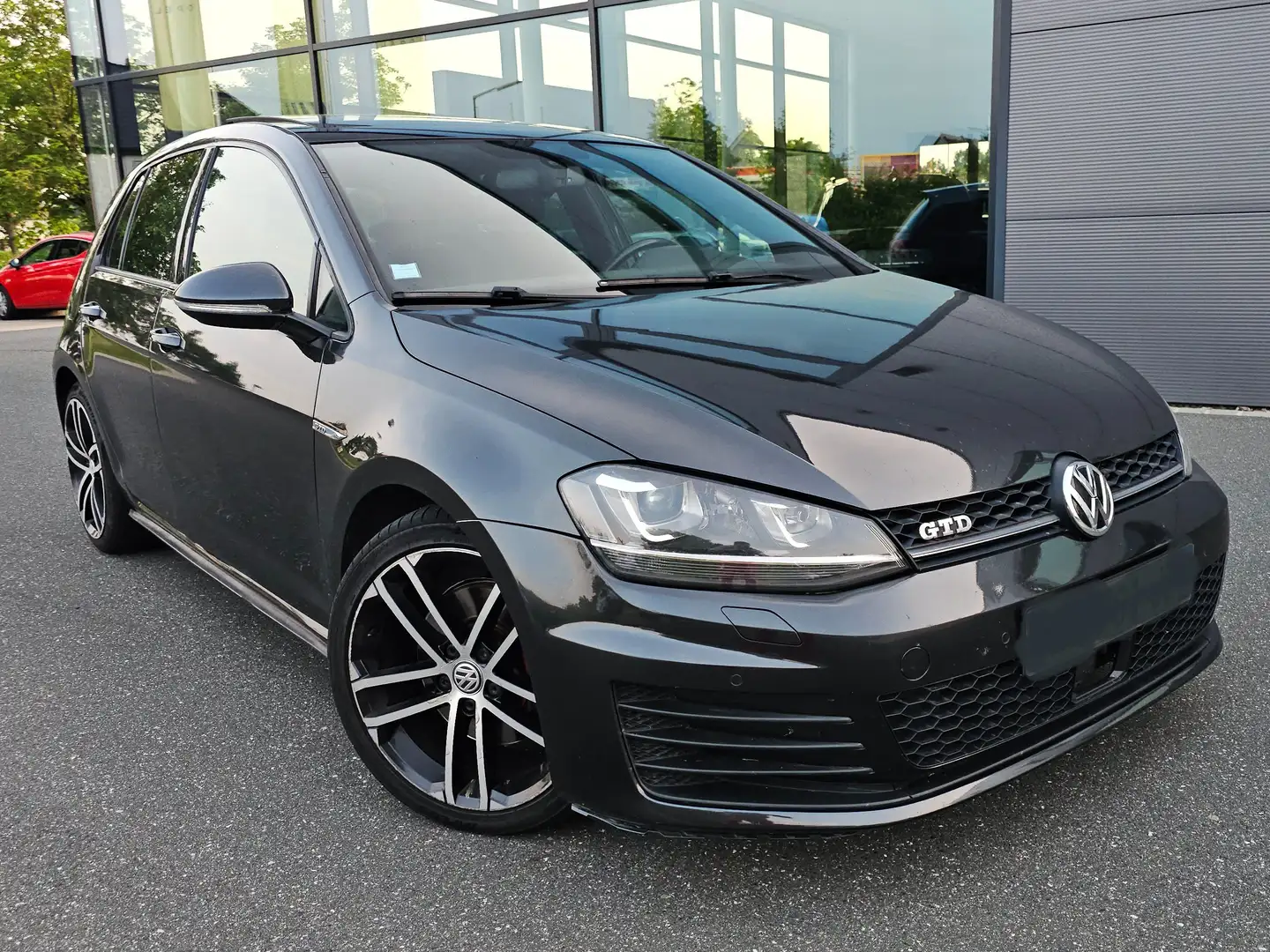 Volkswagen Golf GTD 2.0 GTD  DSG Getriebe Panorama ACC Drive Mode Grigio - 2