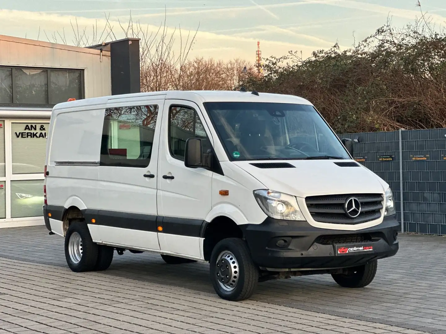 Mercedes-Benz Sprinter V6°519CDI°4X4/Klima/BiXen/PDC+Cam/Regal Weiß - 2