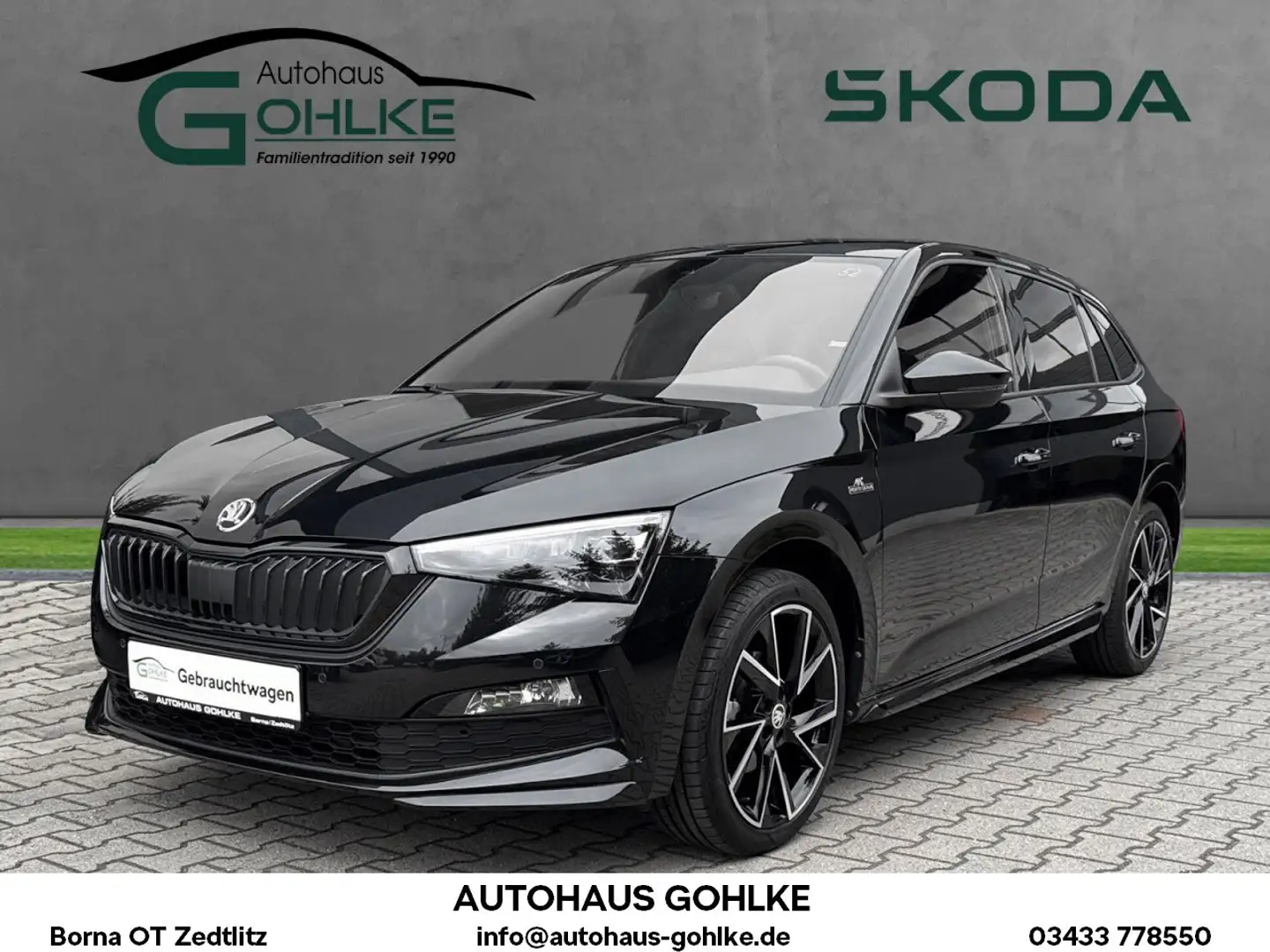 Skoda Scala Monte Carlo 1.5T 110kW*Garantie bis 2029 Klima Negro - 1
