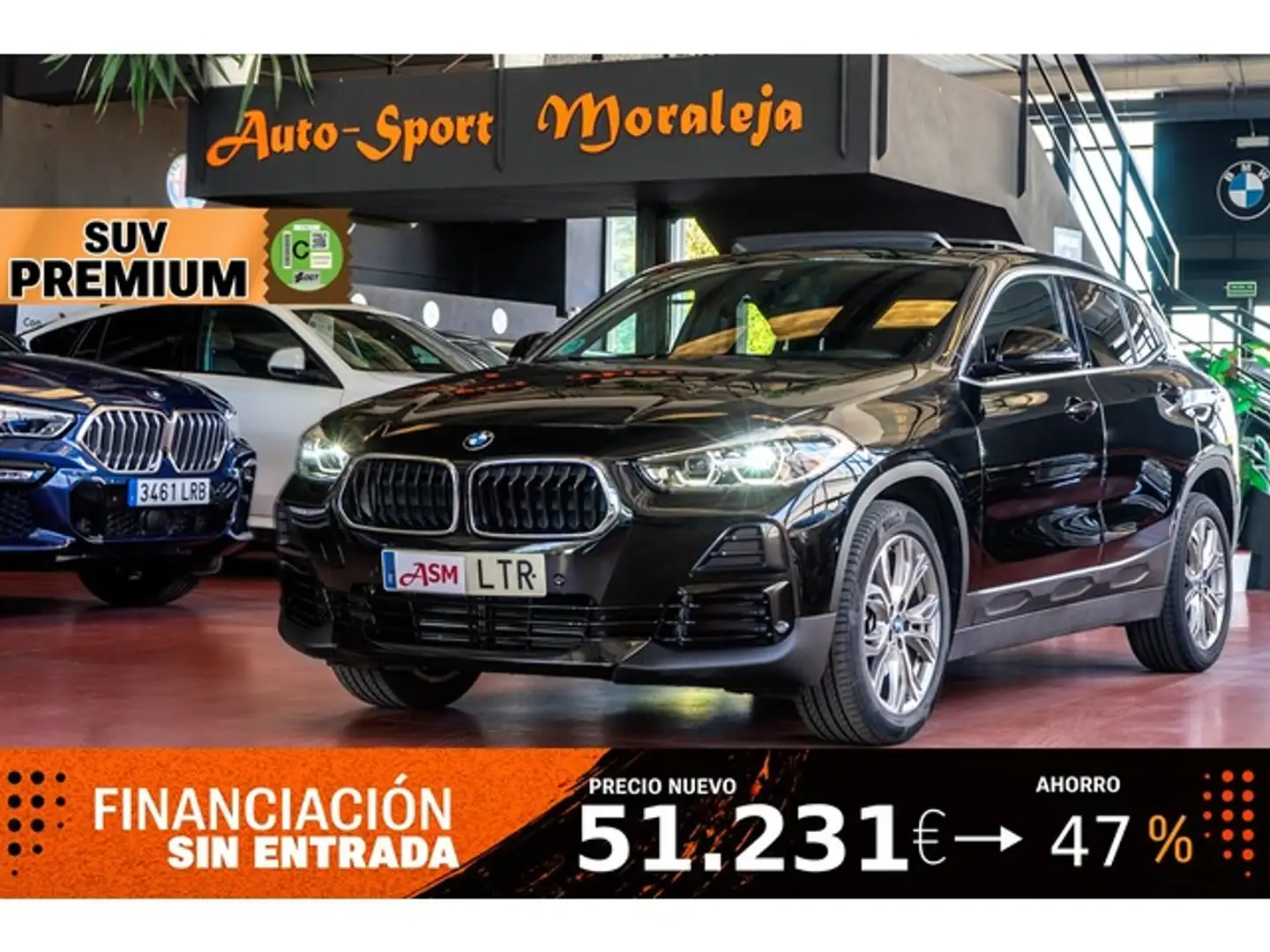 BMW X2 sDrive 18iA Negro - 1