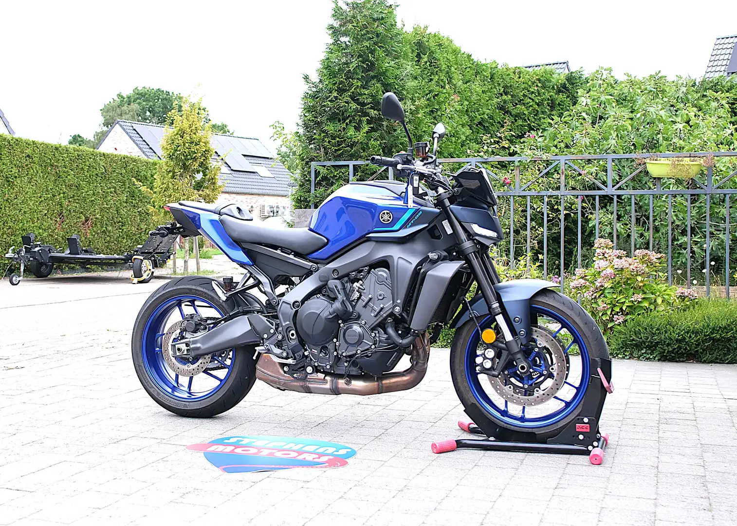 Yamaha MT-09 Icon blue Y-AMT Blauw - 2