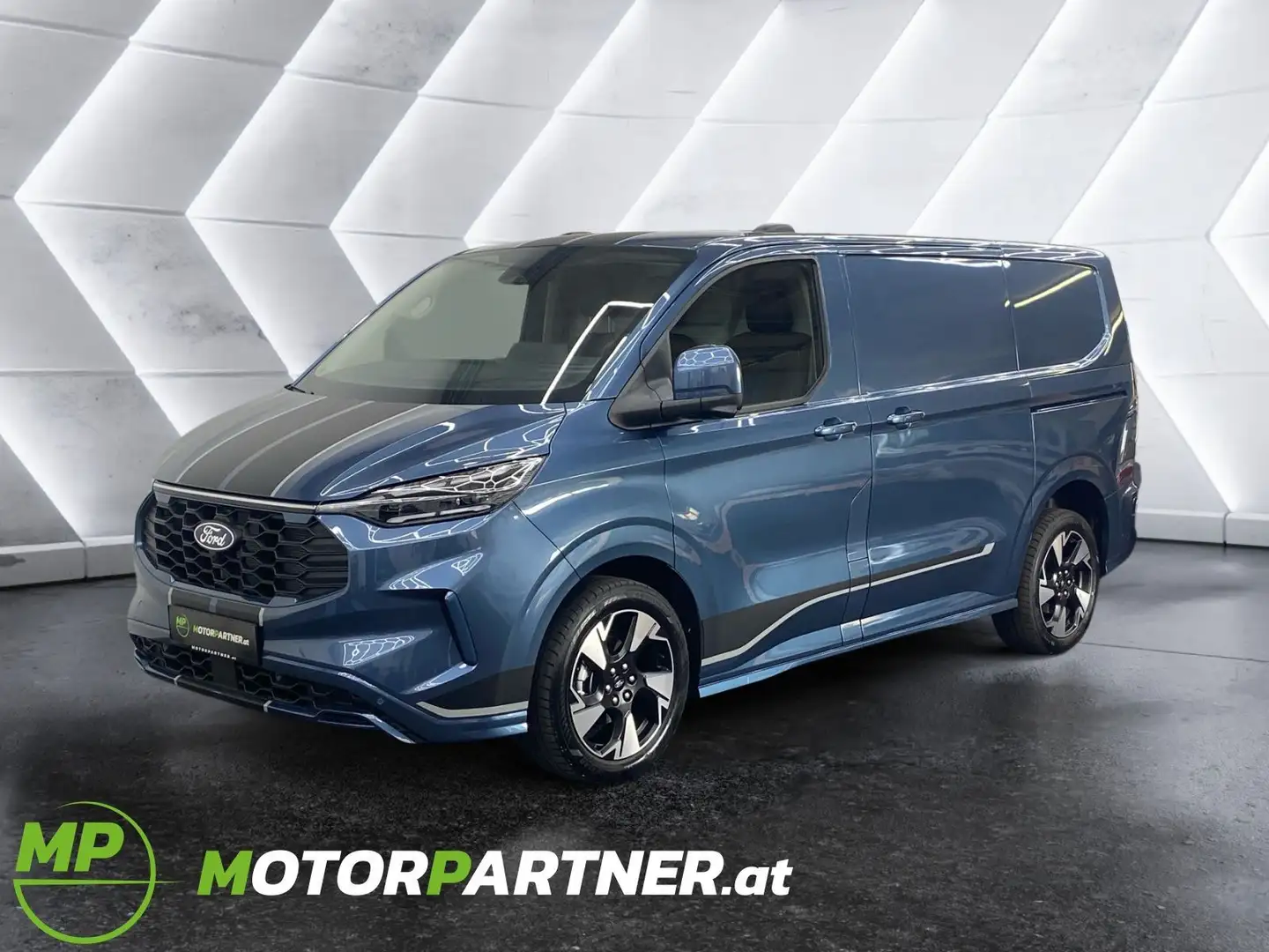 Ford Transit Custom L1 ALLRAD **SPORT** Bleu - 1