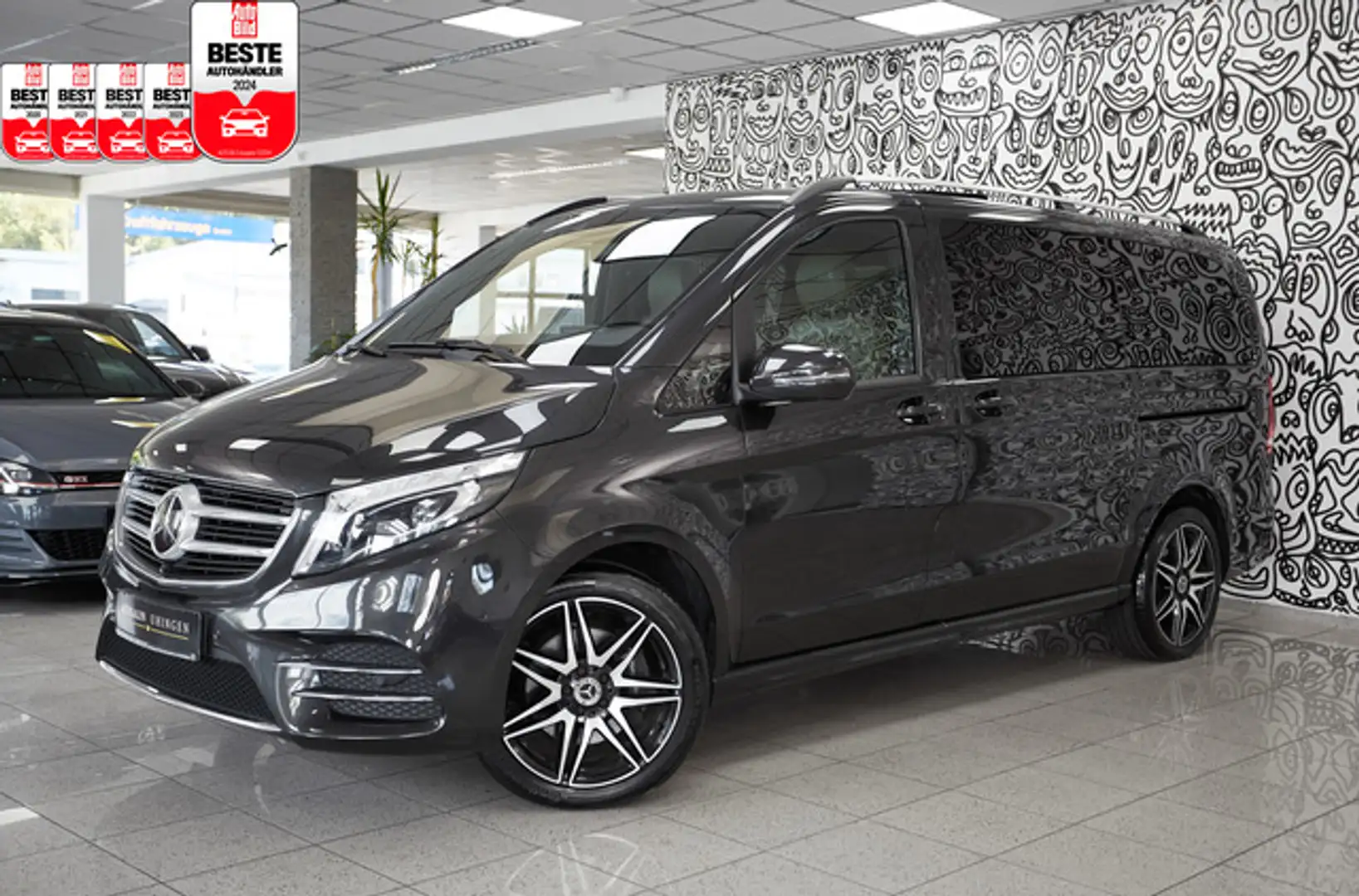 Mercedes-Benz V 300 d LANG*4-MATIC*3x AMG SPORT*PANO*EXCLUSIVE Gris - 1