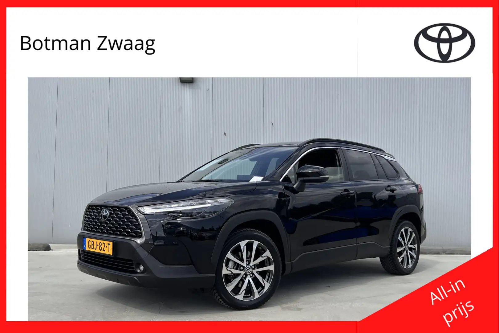 Toyota Corolla Cross Hybrid 140 Dynamic | Buitenspiegels elektrisch ink Zwart - 1