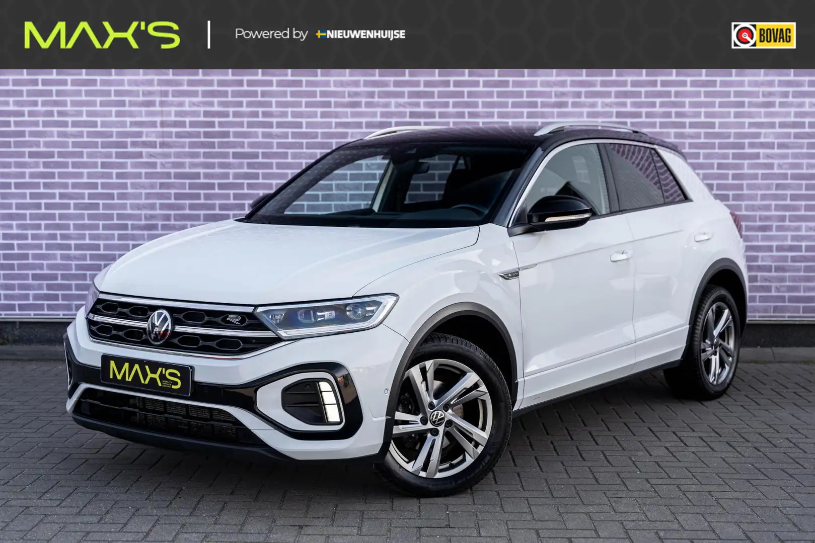 Volkswagen T-Roc 1.0 TSI R-Line | Automatische airco| Adaptieve Cru Wit - 1