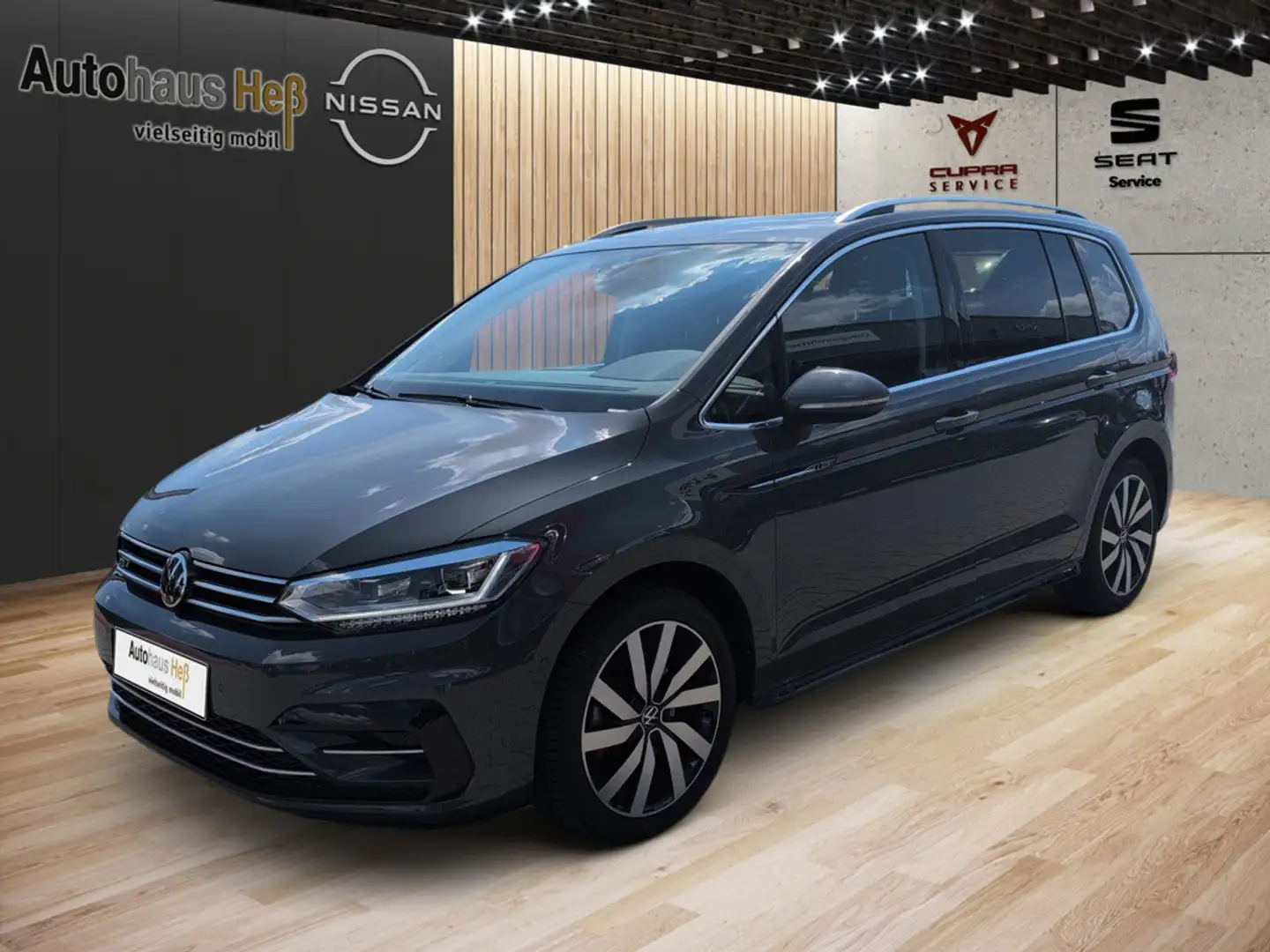 Volkswagen Touran 1.5 TSI Highline R-Line ACC 7-SITZER Grau - 1