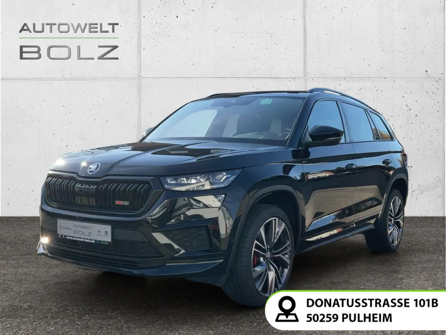 Skoda Kodiaq 4x4 RS 2.0 TSI Pano Navi DigiCock Memory Schwarz - 1