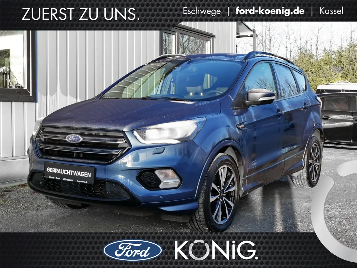 Ford Kuga ST-Line 4x4 2.0 TDCi Aut.+Xenon+ParkAssist Klima Bleu - 1