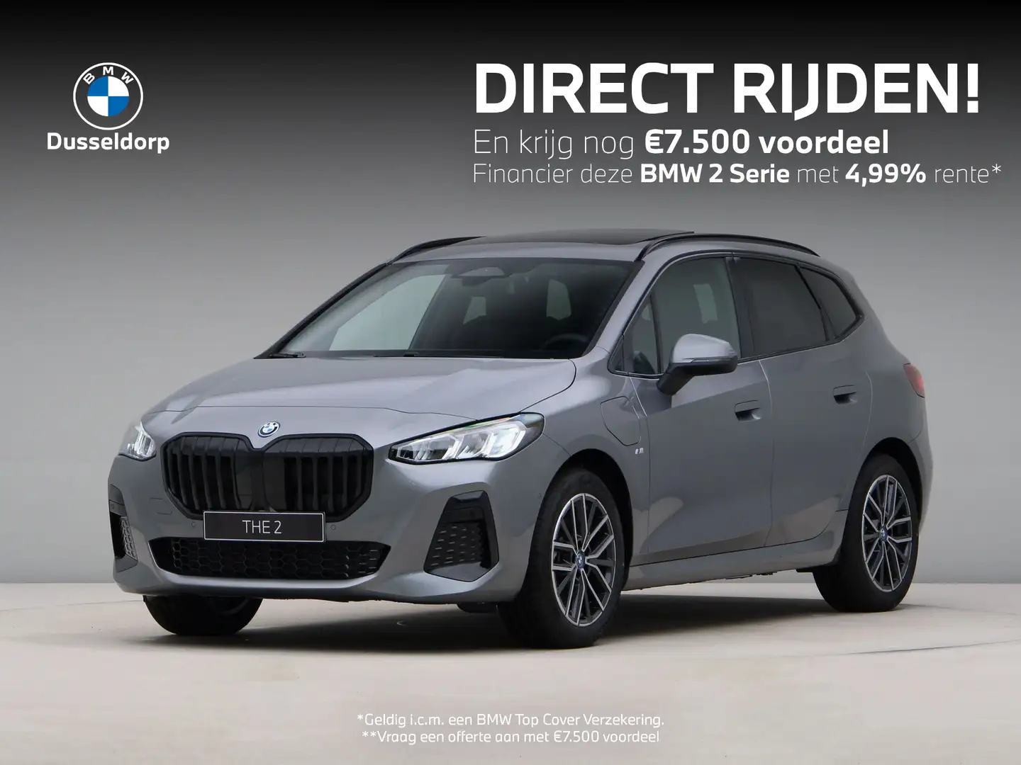 BMW 225 2 Serie Active Tourer 225e xDrive Grijs - 1