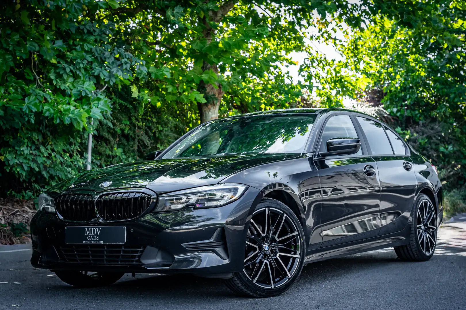 BMW 318 M-look Zwart - 1