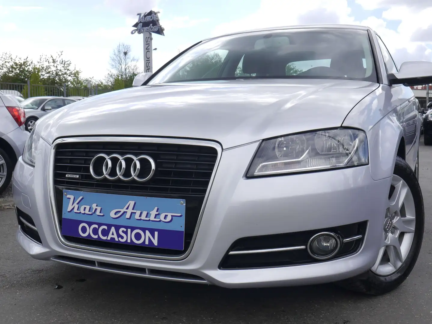 Audi A3 1.8 TFSI Quattro*CUIR*CLIM*GPS* Argent - 1