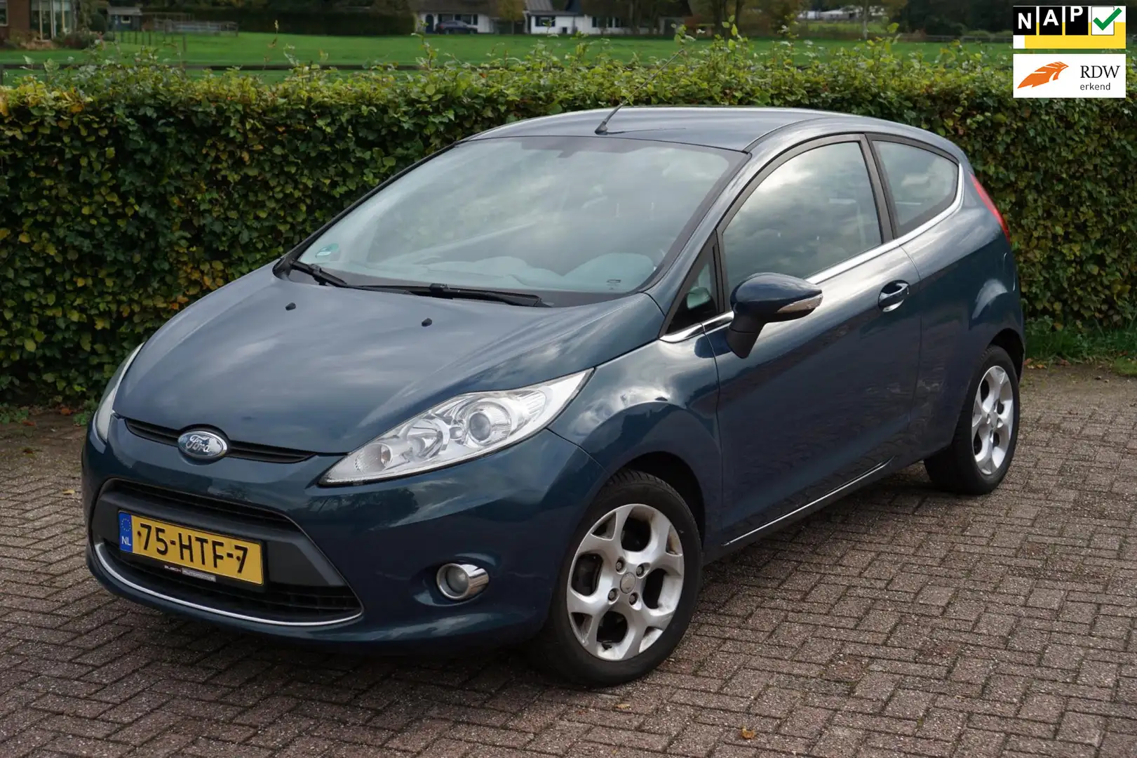 Ford Fiesta 1.4 Titanium|Volledige Historie|Airco|Nap|Zuinig Groen - 1
