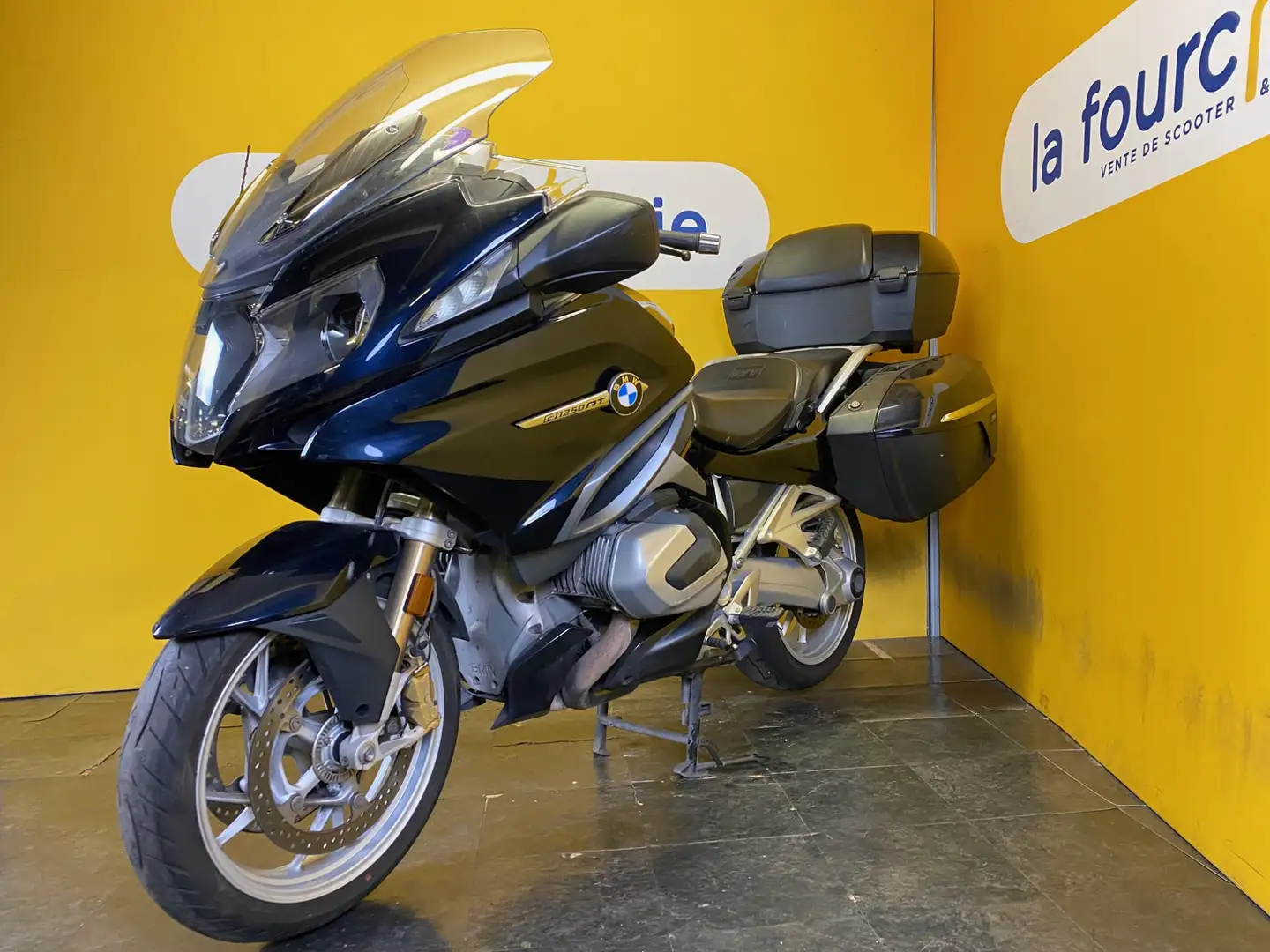 BMW R 1250 RT Albastru - 1