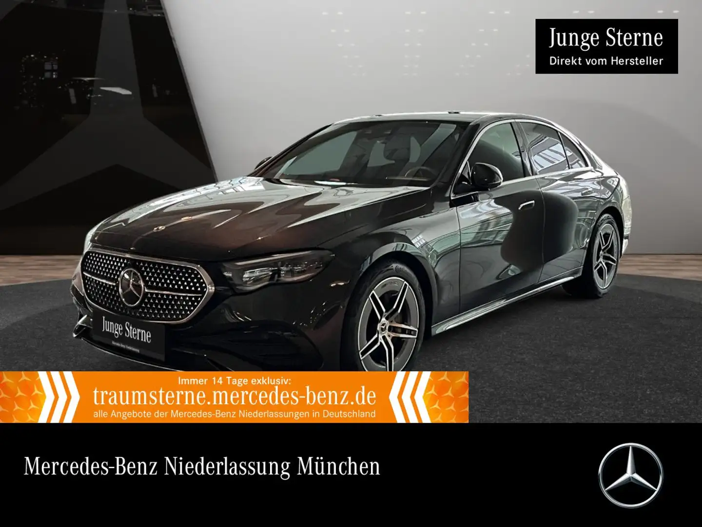 Mercedes-Benz E 220 d AMG Fahrass 360° Distr. Spurhalt-Ass PTS Grau - 1