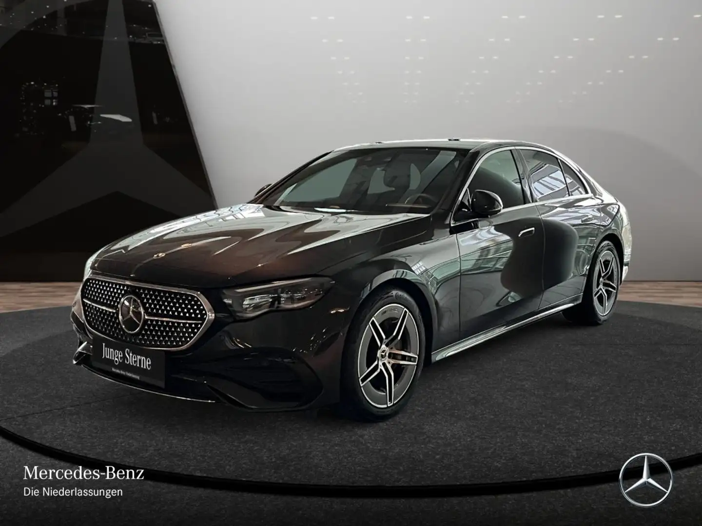 Mercedes-Benz E 220 d AMG Fahrass 360° Distr. Spurhalt-Ass PTS Grau - 2