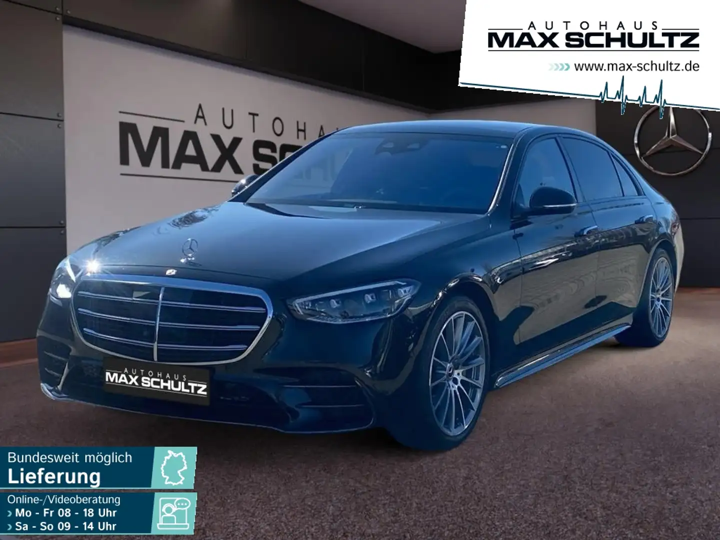 Mercedes-Benz S 580 4M lang AMG*Massage*First-Class Fond*360°* Schwarz - 1