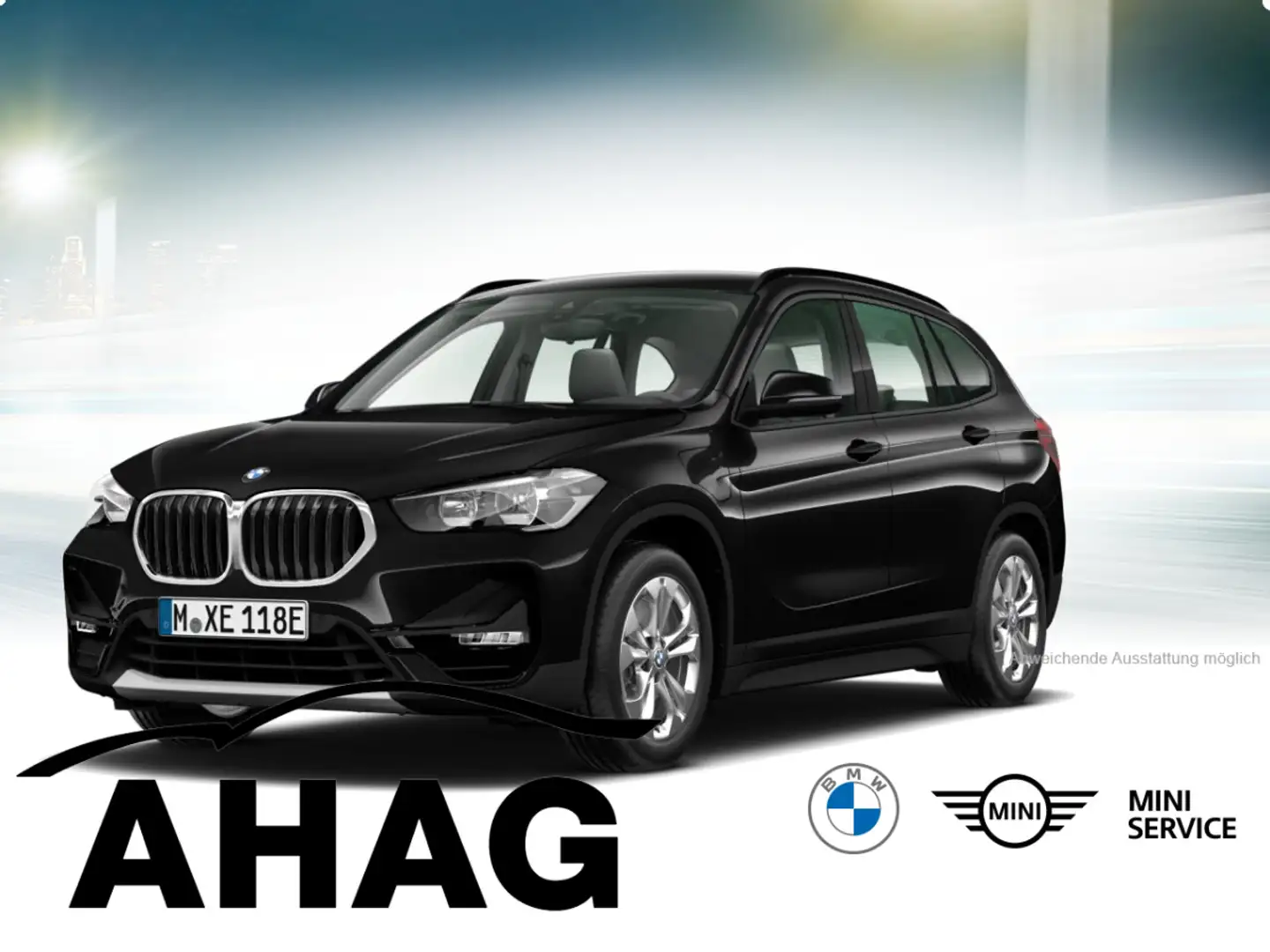 BMW X1 xDrive25e Advantage Steptronic Aut. Klimaaut. Schwarz - 1