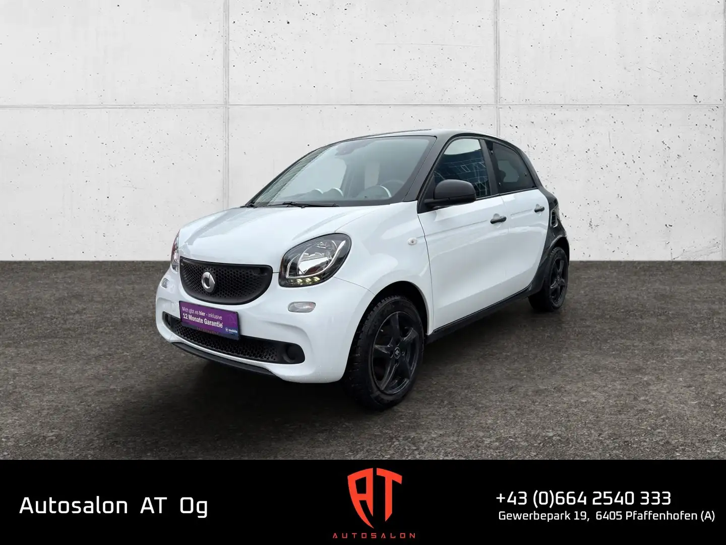smart forFour Basis 66 kW (453.044) Schwarz - 1