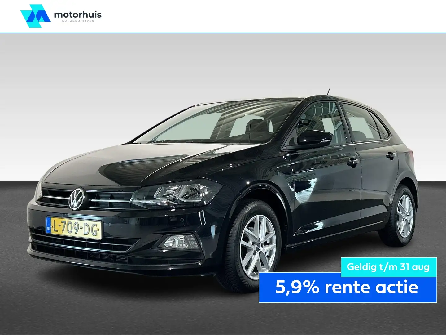 Volkswagen Polo 1.0 TSI 95pk Comfortline Business Zwart - 1