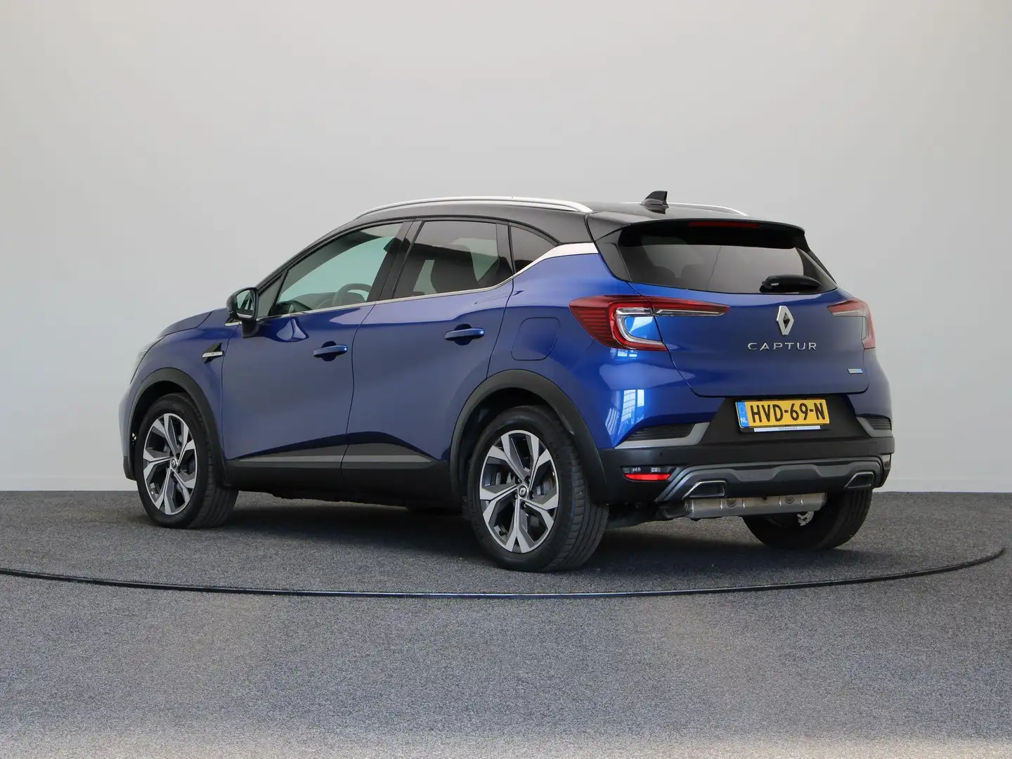 Renault Captur 1.6 E-Tech Plug-in 160 E-Tech R.S. Line | Achterui Blauw - 2