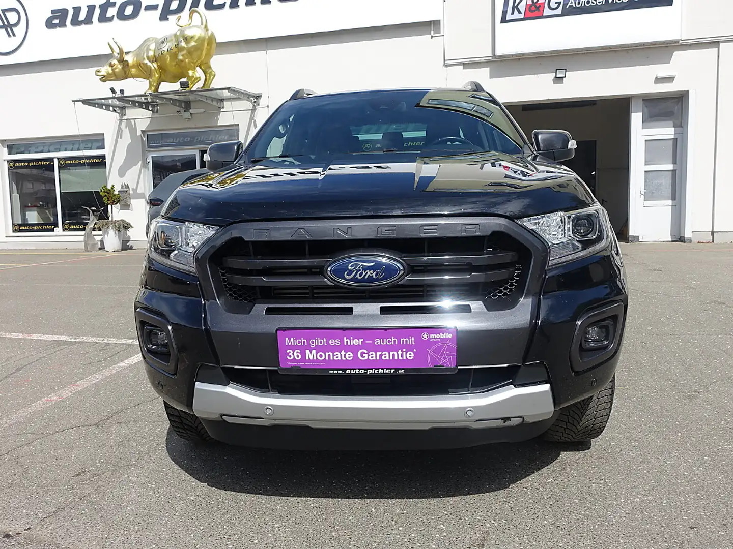 Ford Ranger Ranger Doppelkabine Wildtrak 4x4 2,0 EcoBlue Aut. Schwarz - 2