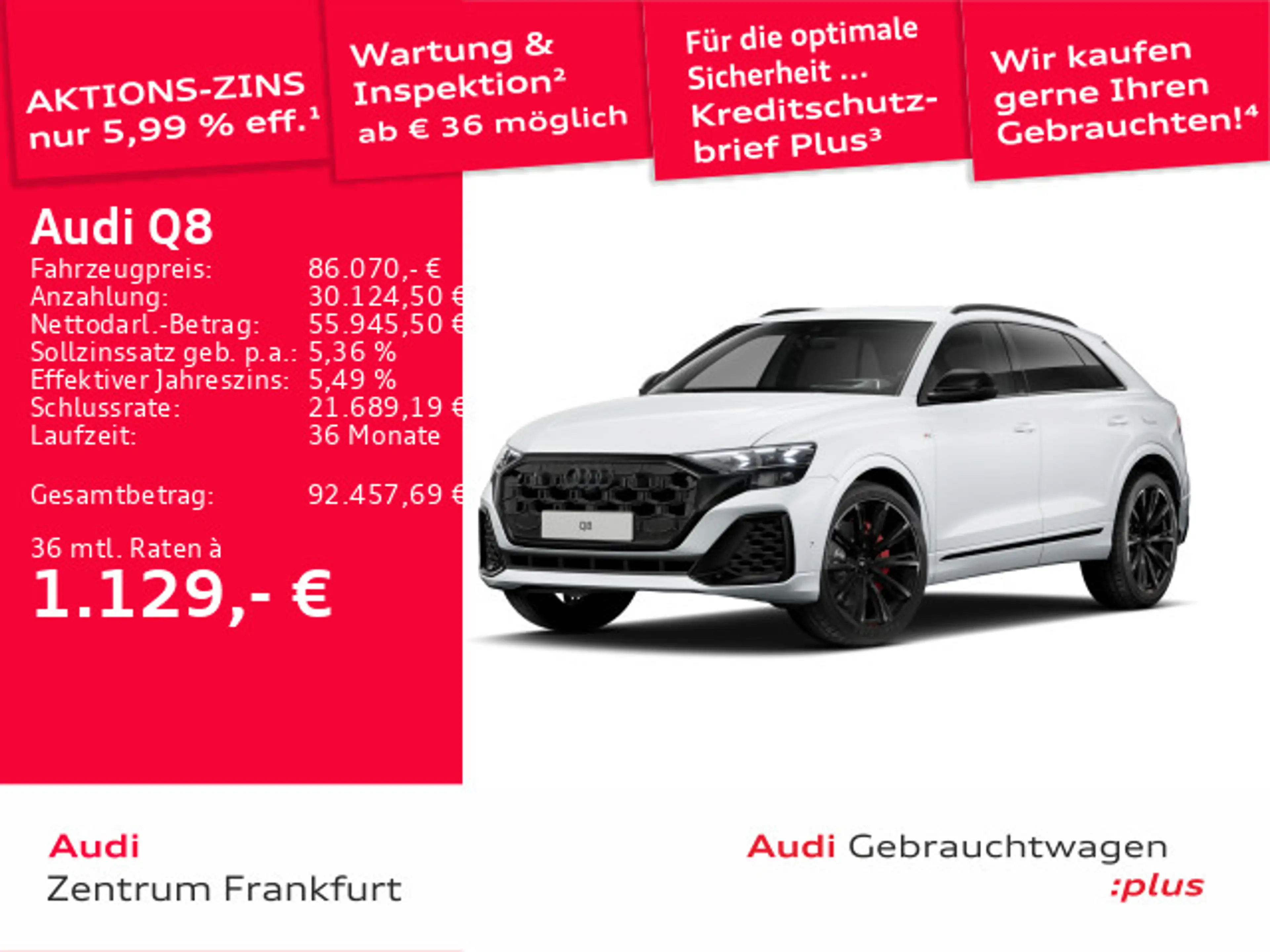 Audi Q8 TFSI e quattro tiptronic S line Navi HD-Matri — photo 2