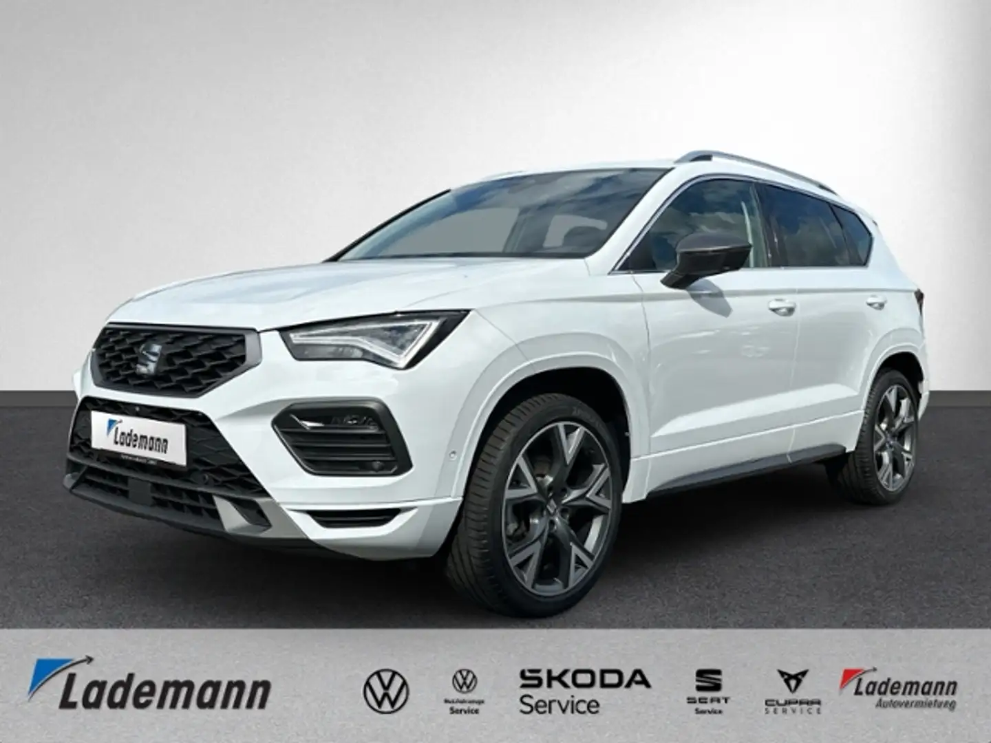 SEAT Ateca 2.0 TDI DSG FR ALLRAD+LED+RFK+ELK.HECK+NAV Weiß - 1