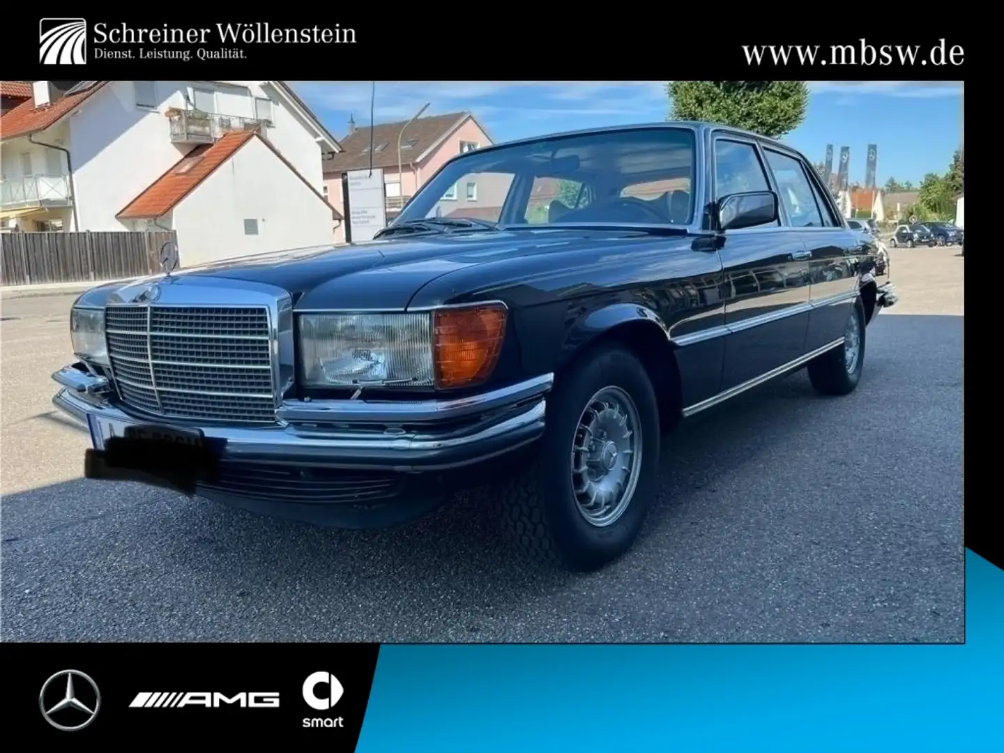 Mercedes-Benz 450 SEL 6.9 (W116) Leder*AUT Negro - 2
