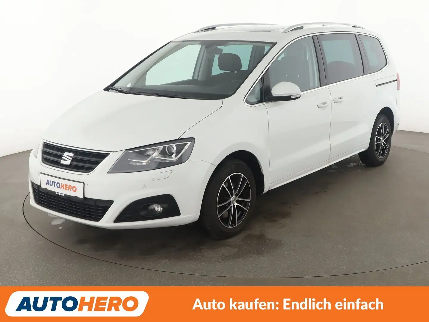 SEAT Alhambra 1.4 TSI Style Aut.*NAVI*CAM*TEMPO* Weiß - 1