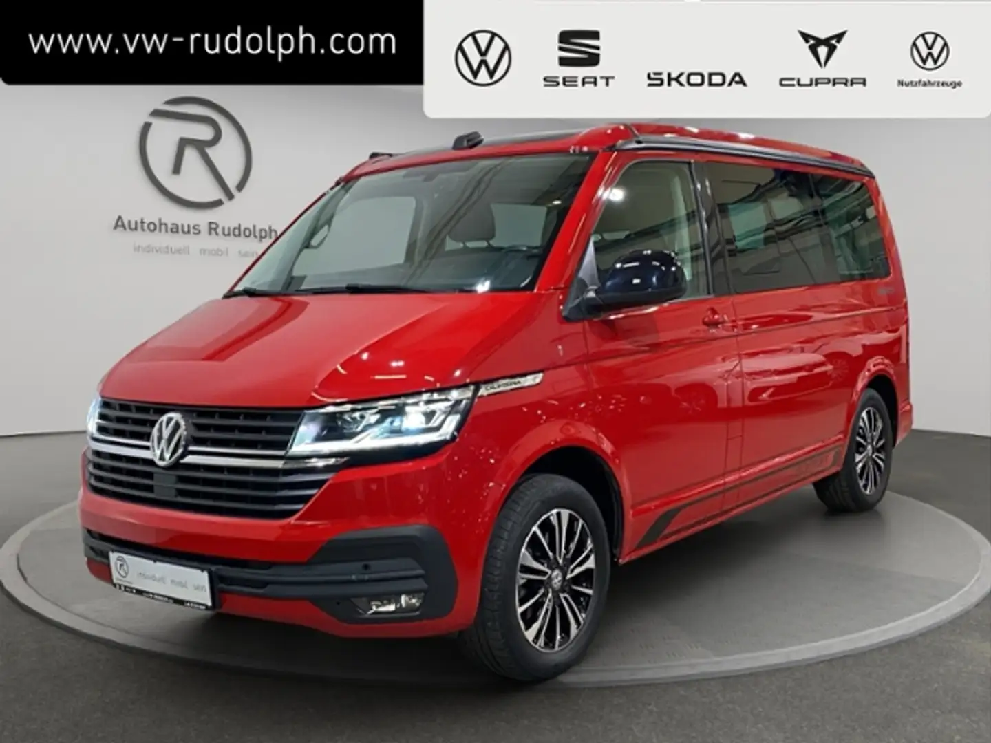 Volkswagen T6.1 California Beach 2.0 TDI DSG Edition KR / Navi Rot - 1