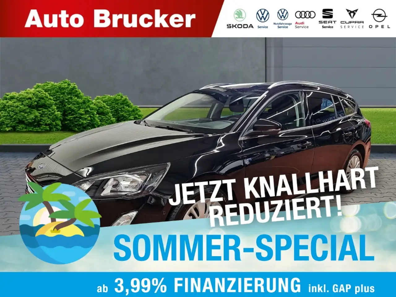 Ford Focus Turnier Cool & Connect+Alufelgen+Navi+Klimaautomat