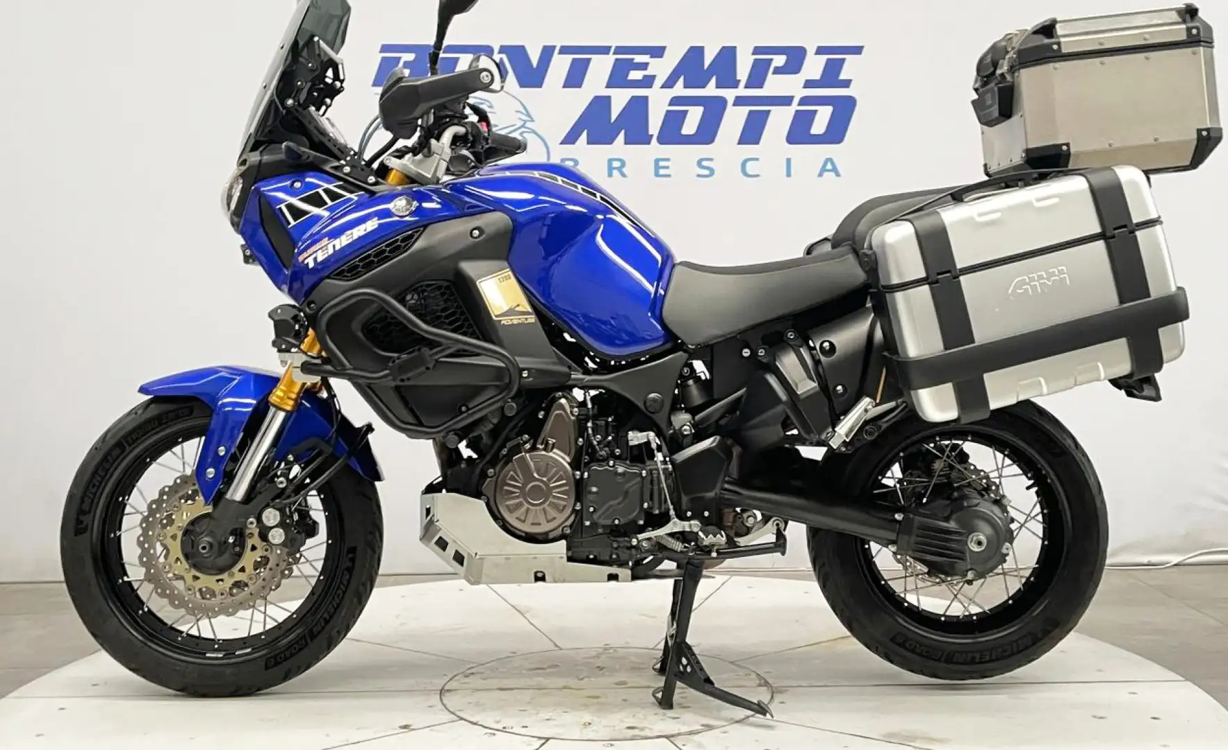 Yamaha XT1200Z Super Ténéré 2015 - TRIS VALIGIE + OPTI Blu/Azzurro - 2