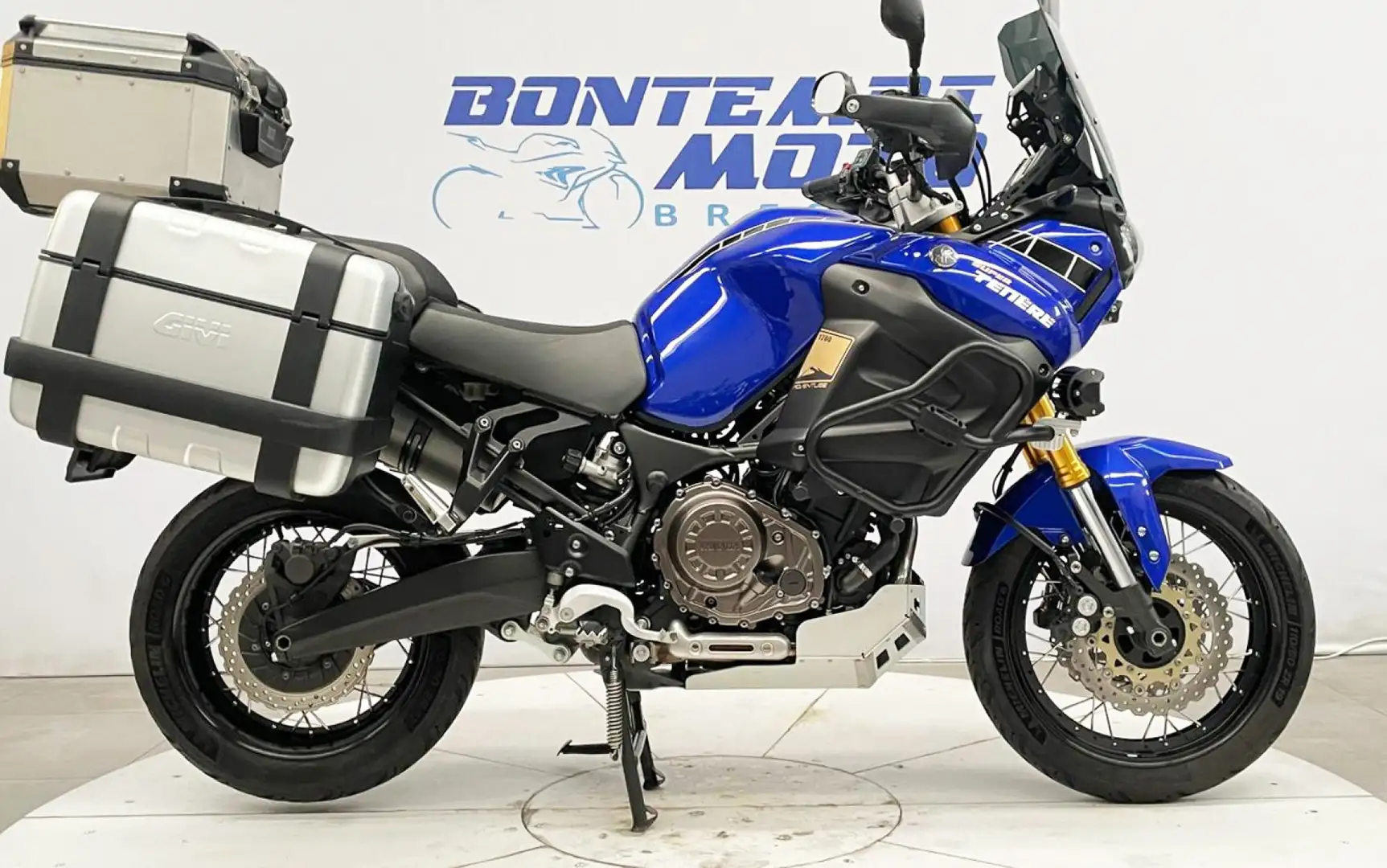 Yamaha XT1200Z Super Ténéré 2015 - TRIS VALIGIE + OPTI Blu/Azzurro - 1