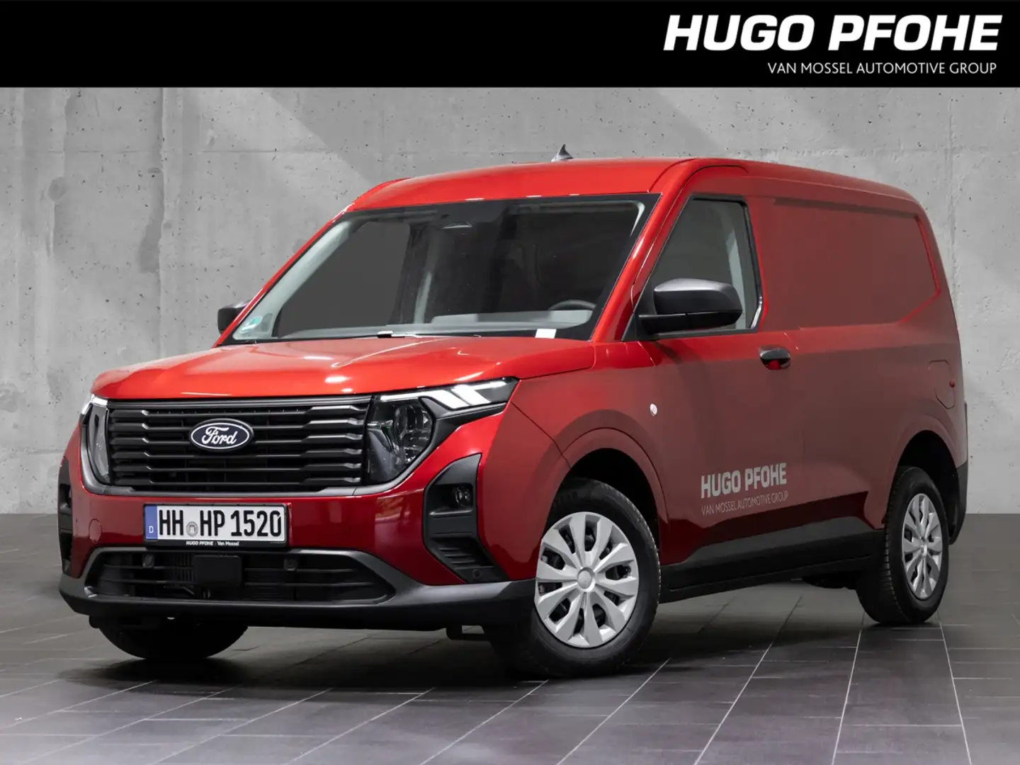 Ford Transit Courier Trend 1.5 EcoBlue Kasten Lieferwag Rot - 1