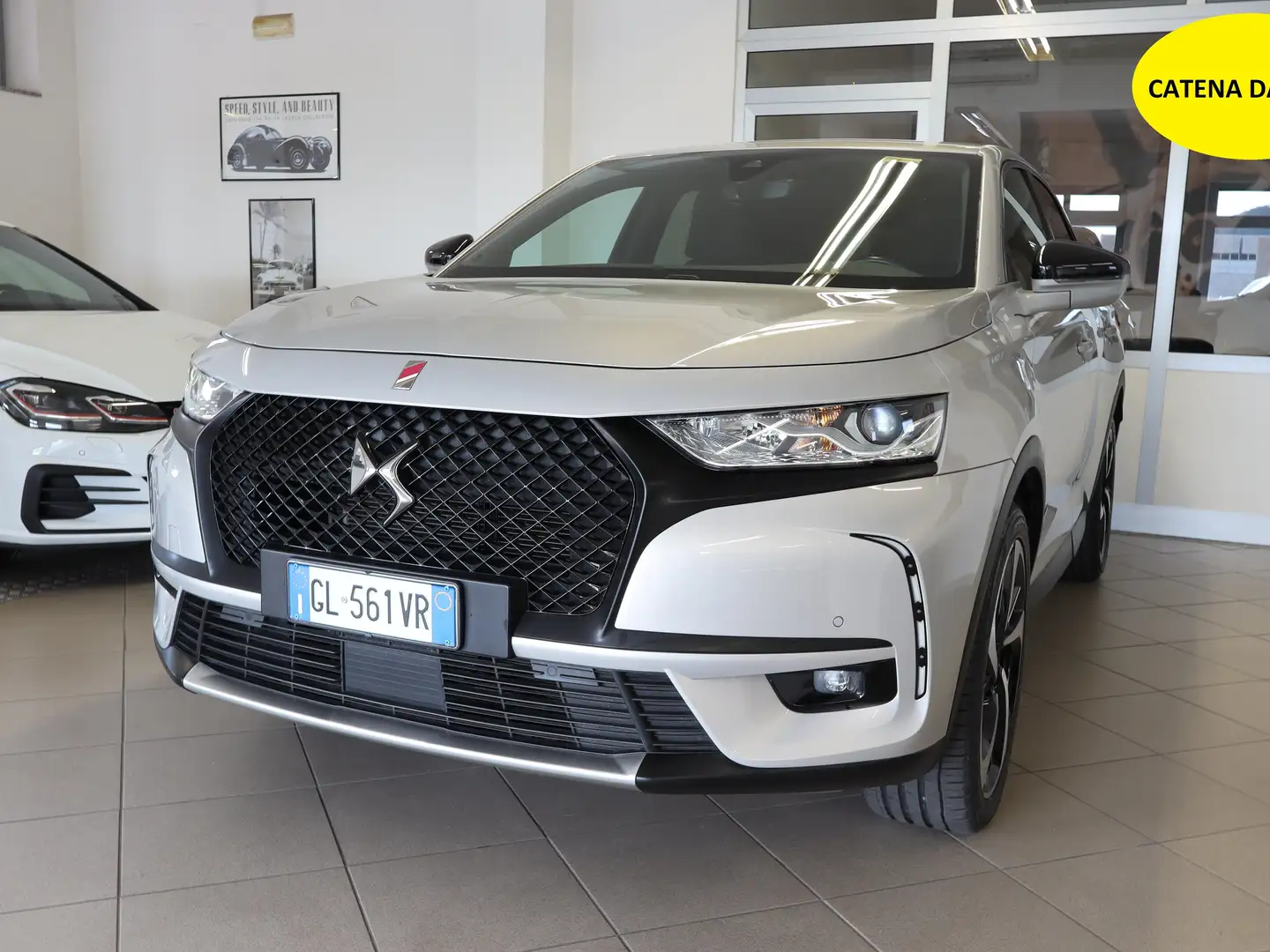 DS Automobiles DS 7 Crossback 1.5 BLUEHDI 130 CV PERFORMANCE LINE - CATENA 8 mm Grigio - 1