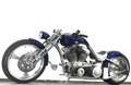 Harley-Davidson Sonstige Custom Bike Harley Davidson Dragster Style 598 km Blau - thumbnail 1