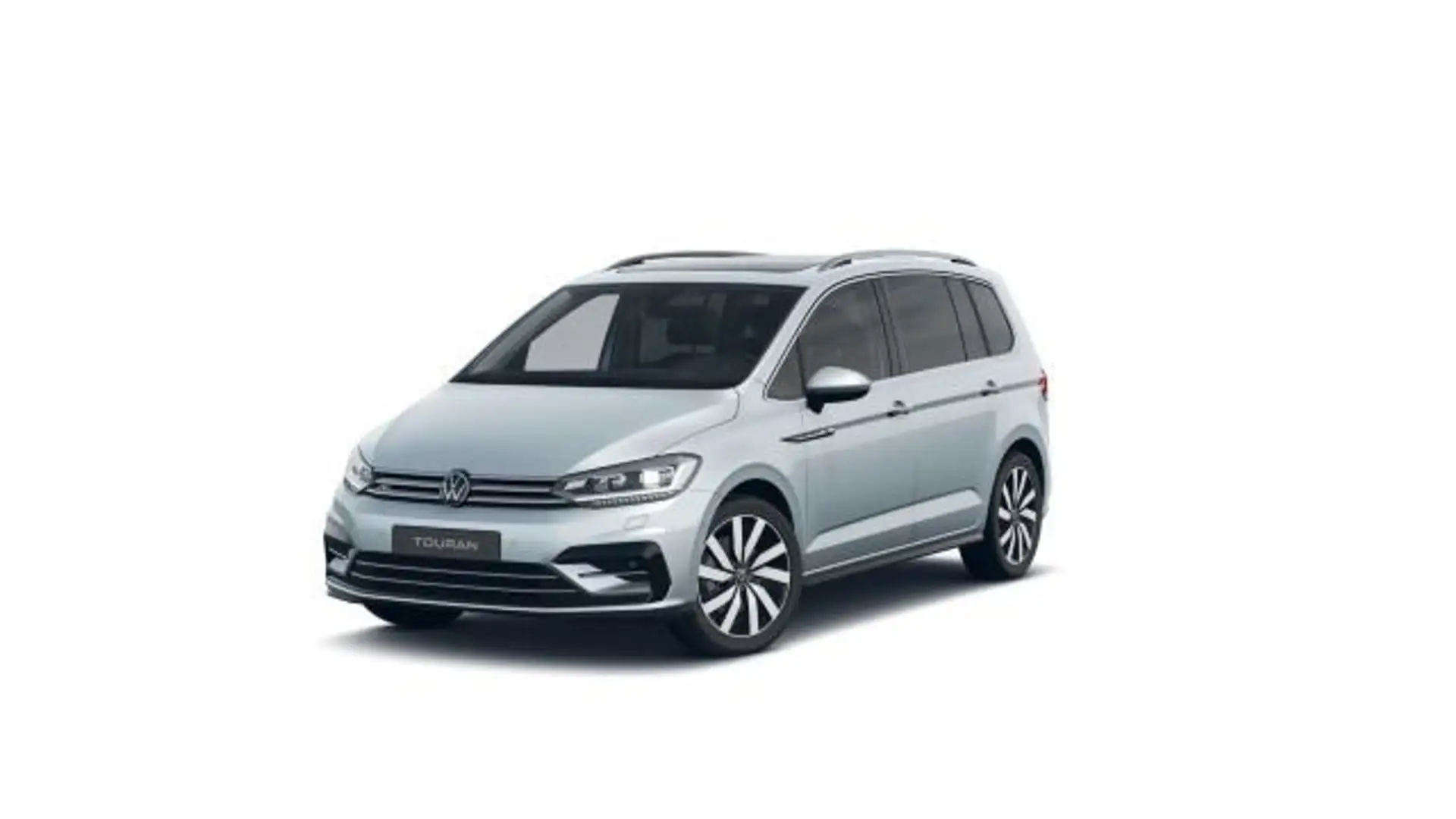 Volkswagen Touran Highline 2.0TDI R-LINE STANDH AHK PANO Silber - 2