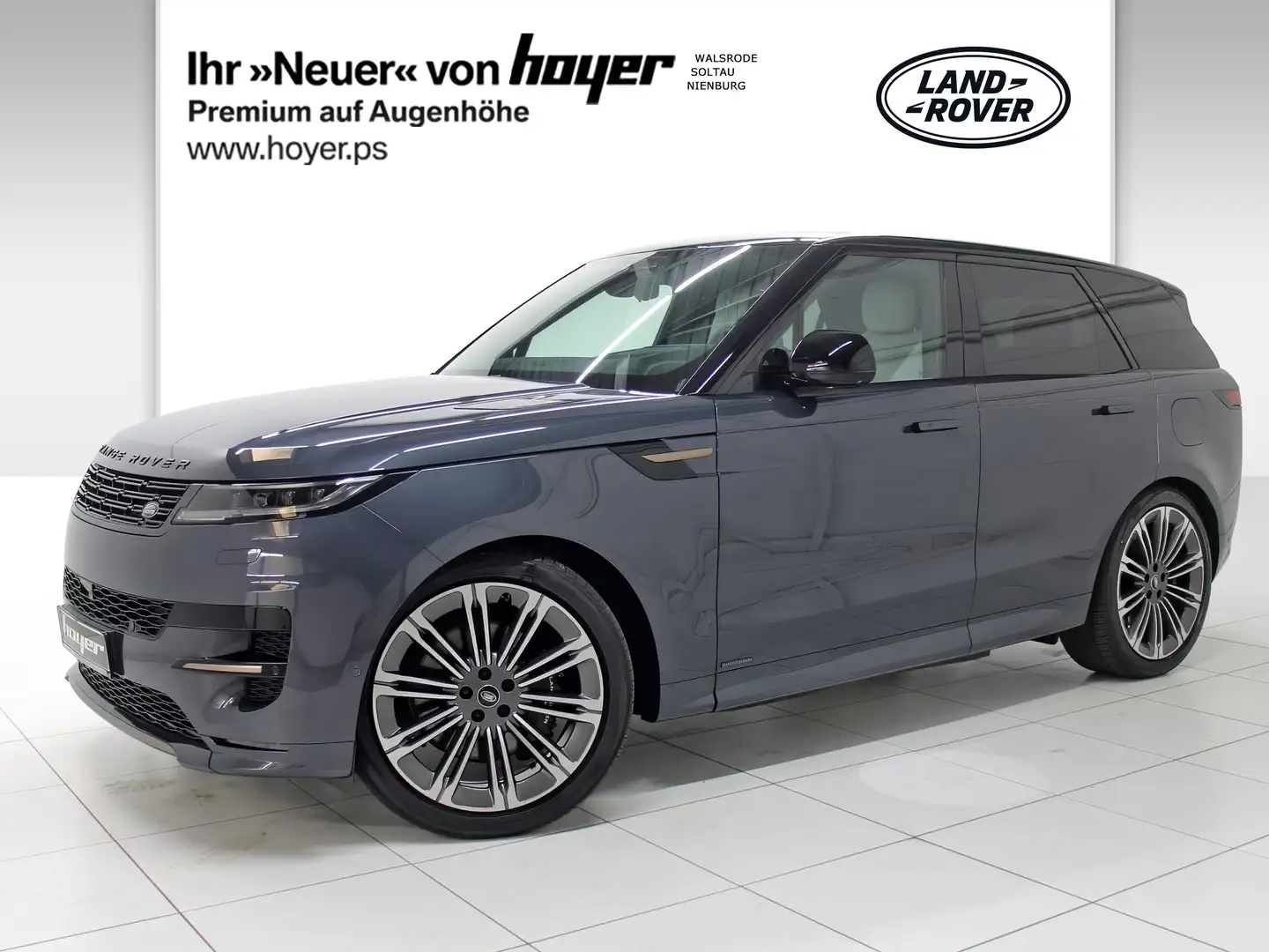 Land Rover Range Rover Sport P550e Hybrid Autobiography AHK Pano Blau - 2