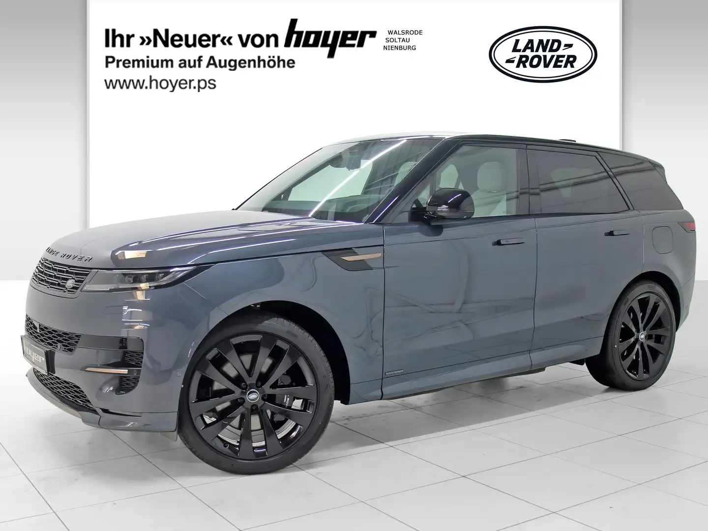 Land Rover Range Rover Sport P550e Hybrid Autobiography AHK Pano Blau - 1