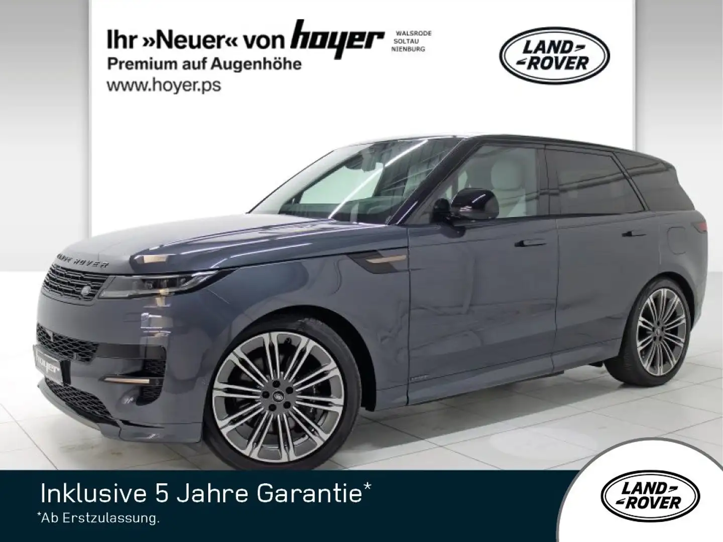 Land Rover Range Rover Sport P550e Hybrid Autobiography AHK Pano Blau - 1