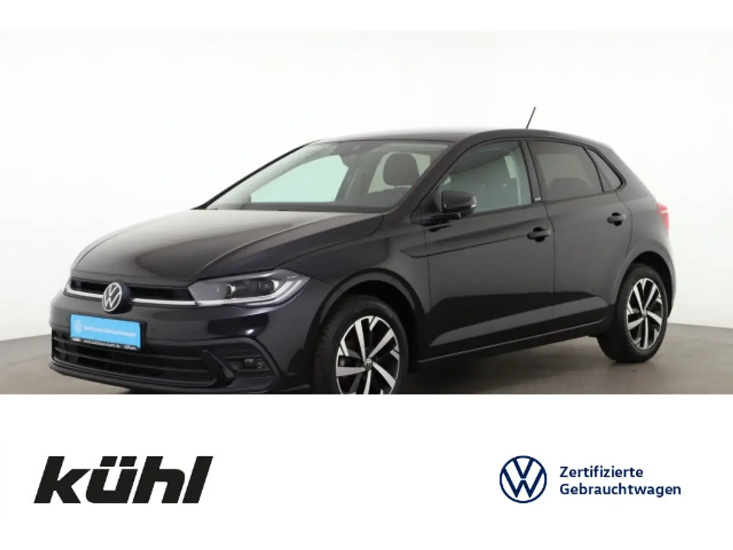 Volkswagen Polo 6 VI 1.0 TSI Move Matrix/ACC/Kamera/AppConn Schwarz - 1