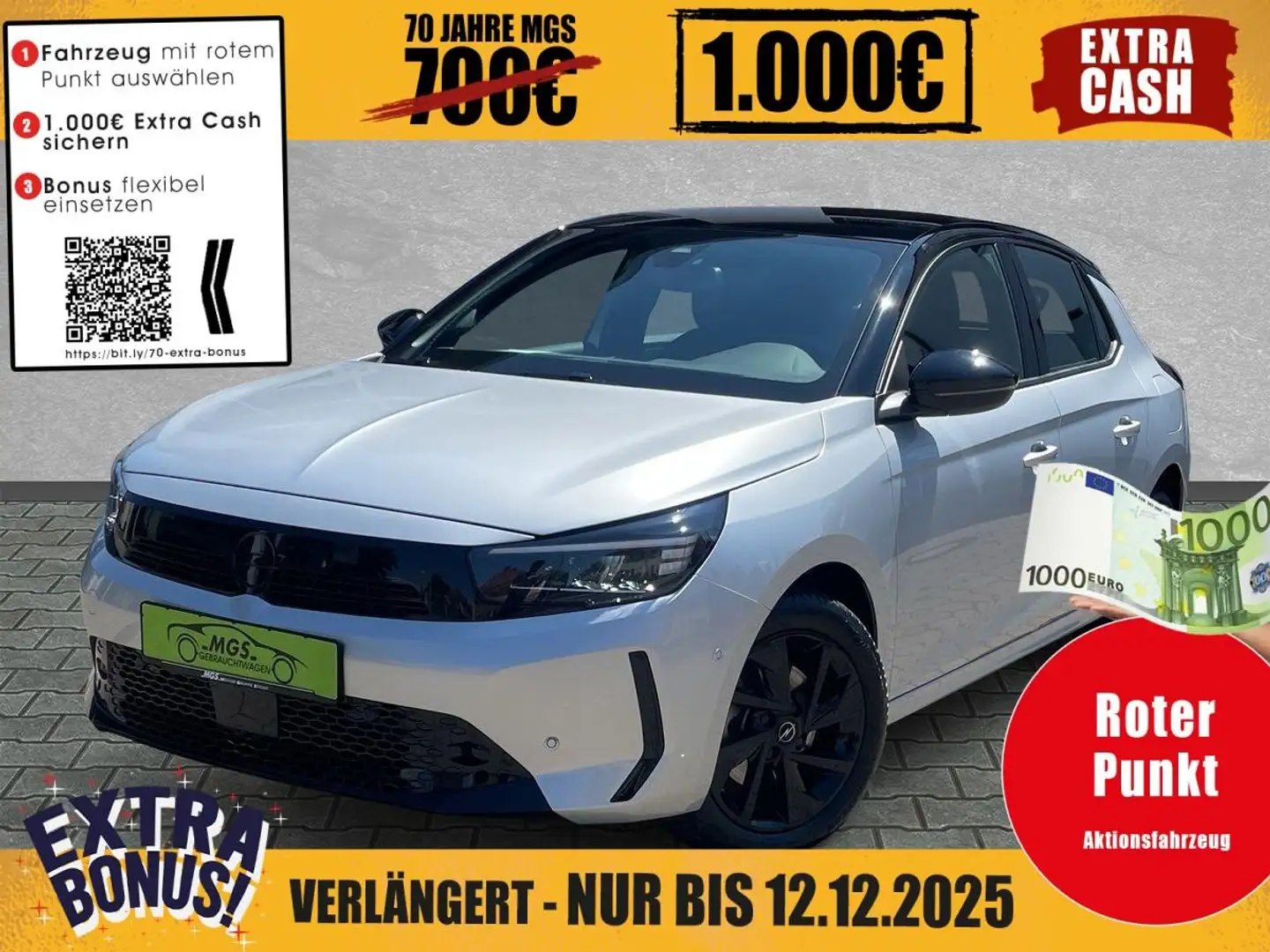 Opel Corsa GS #DAB #BT #ANDROID #PDC #PDCv Zilver - 1