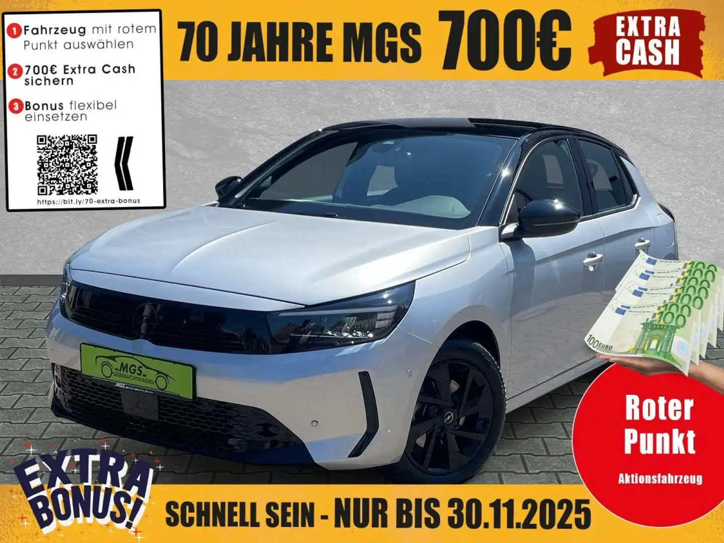 Opel Corsa GS #DAB #BT #ANDROID #PDC #PDCv Argent - 1