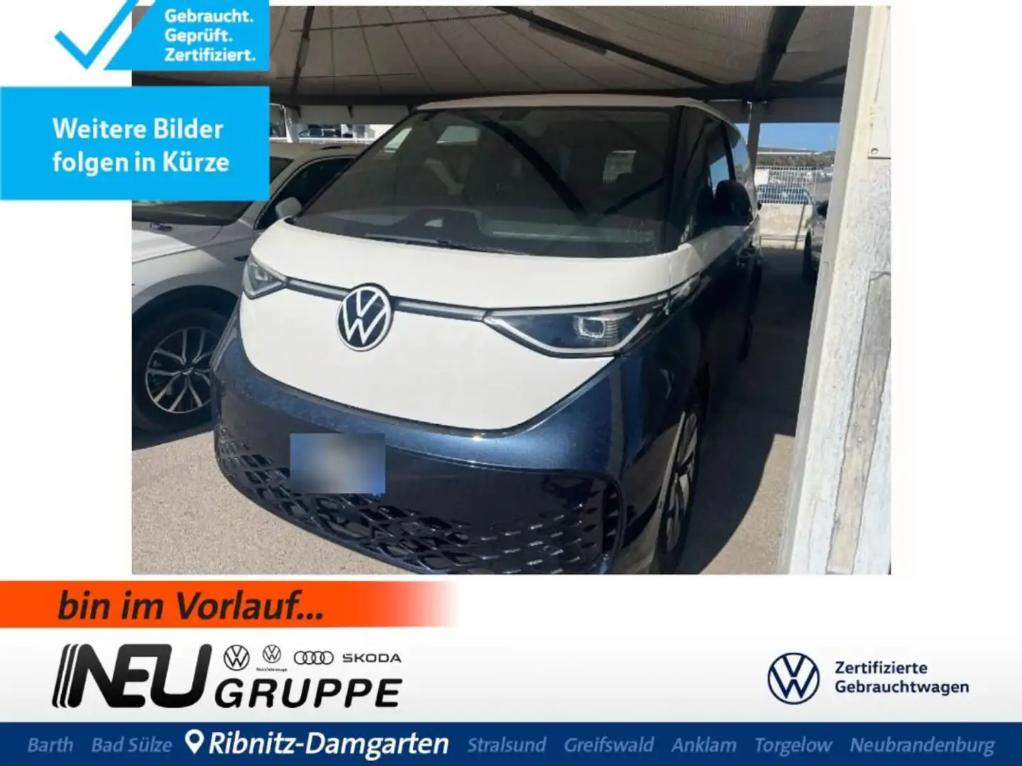 Volkswagen ID. Buzz Pro Keyless beheizb. Scheibe Matrix Blau - 1