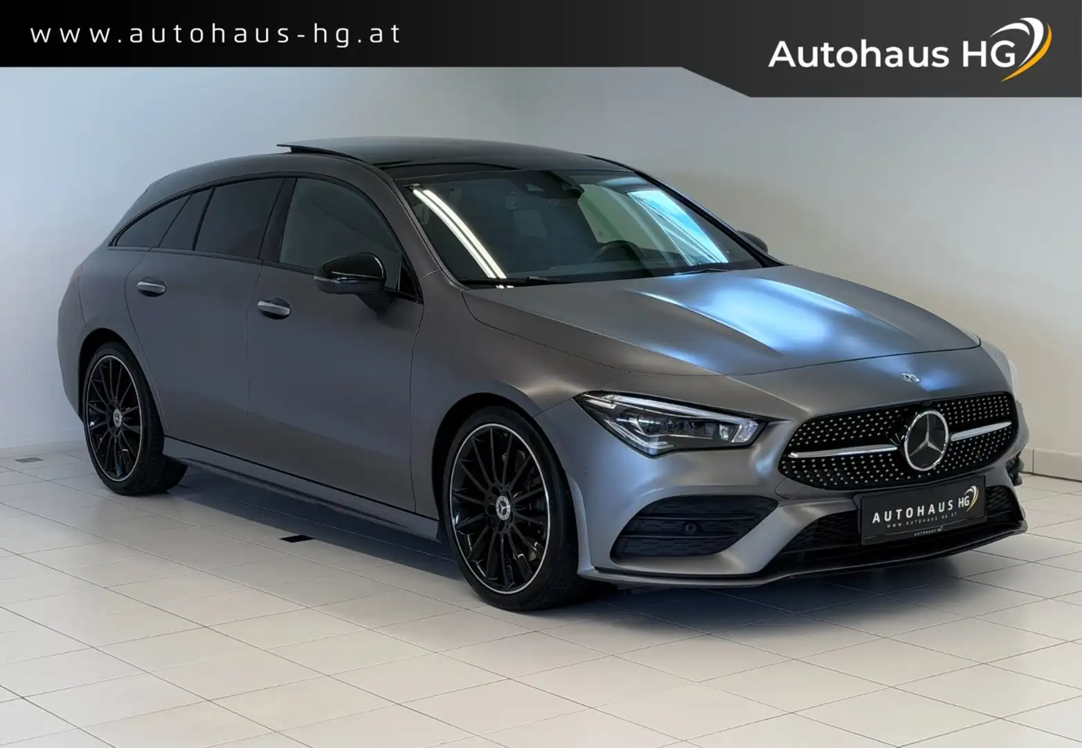 Mercedes-Benz CLA 250 4MATIC Shooting Brake Aut.*AMG-LINE*1.BESITZ*PANO* Grau - 1