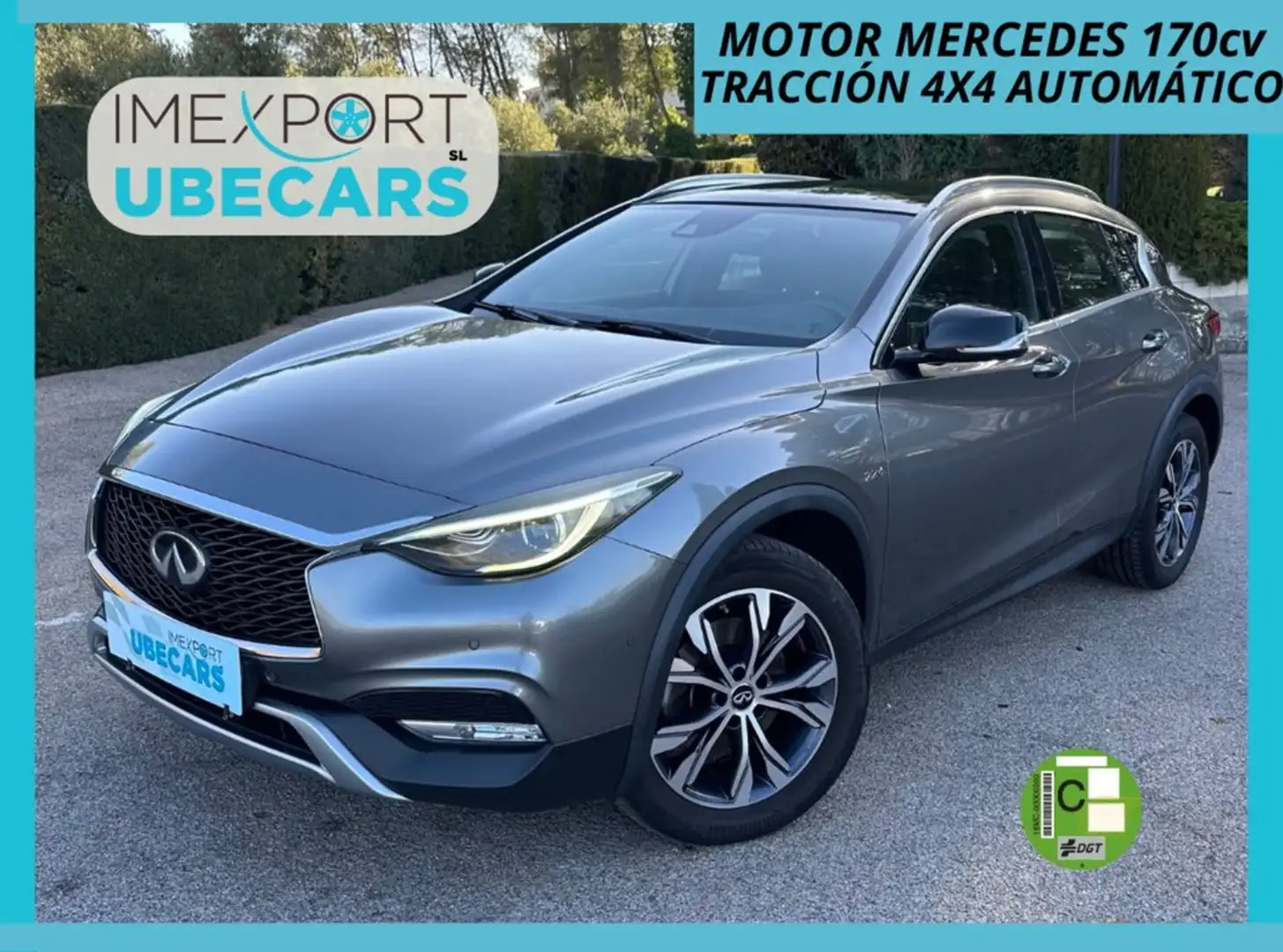 Infiniti QX30 2.2D PREMIUM TECH 7DCT AWD Gris - 1