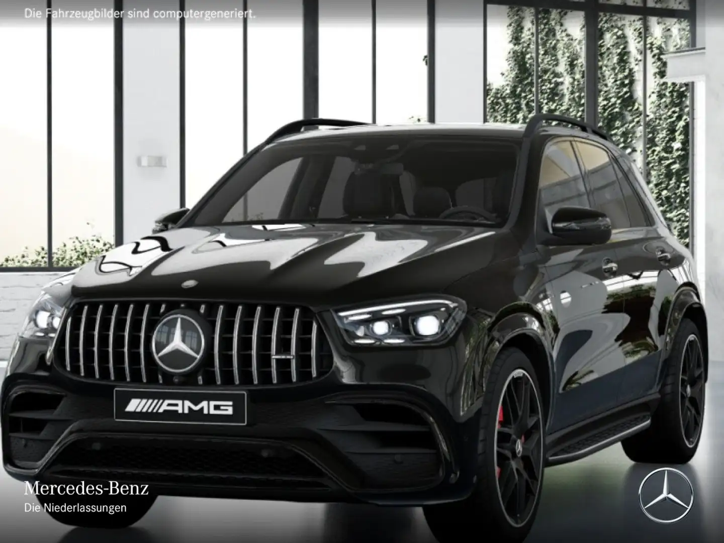 Mercedes-Benz GLE 63 AMG GLE 63 S 4M NIGHT+PANO+360+MULTIBEAM+CARBON+22"+9G Schwarz - 2
