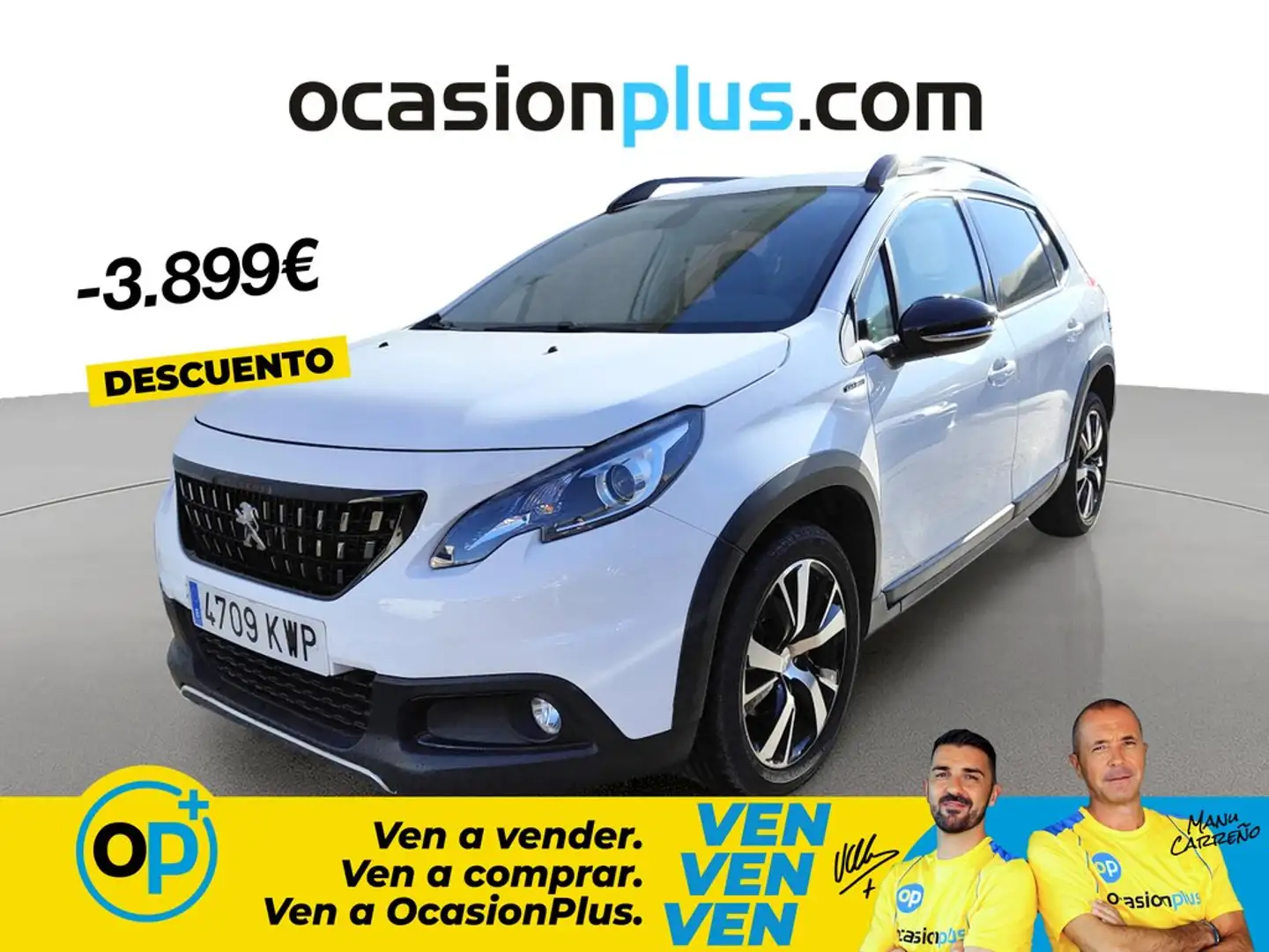 Peugeot 2008 1.6 BlueHDI S&S GT Line EAT6 120 Blanco - 1